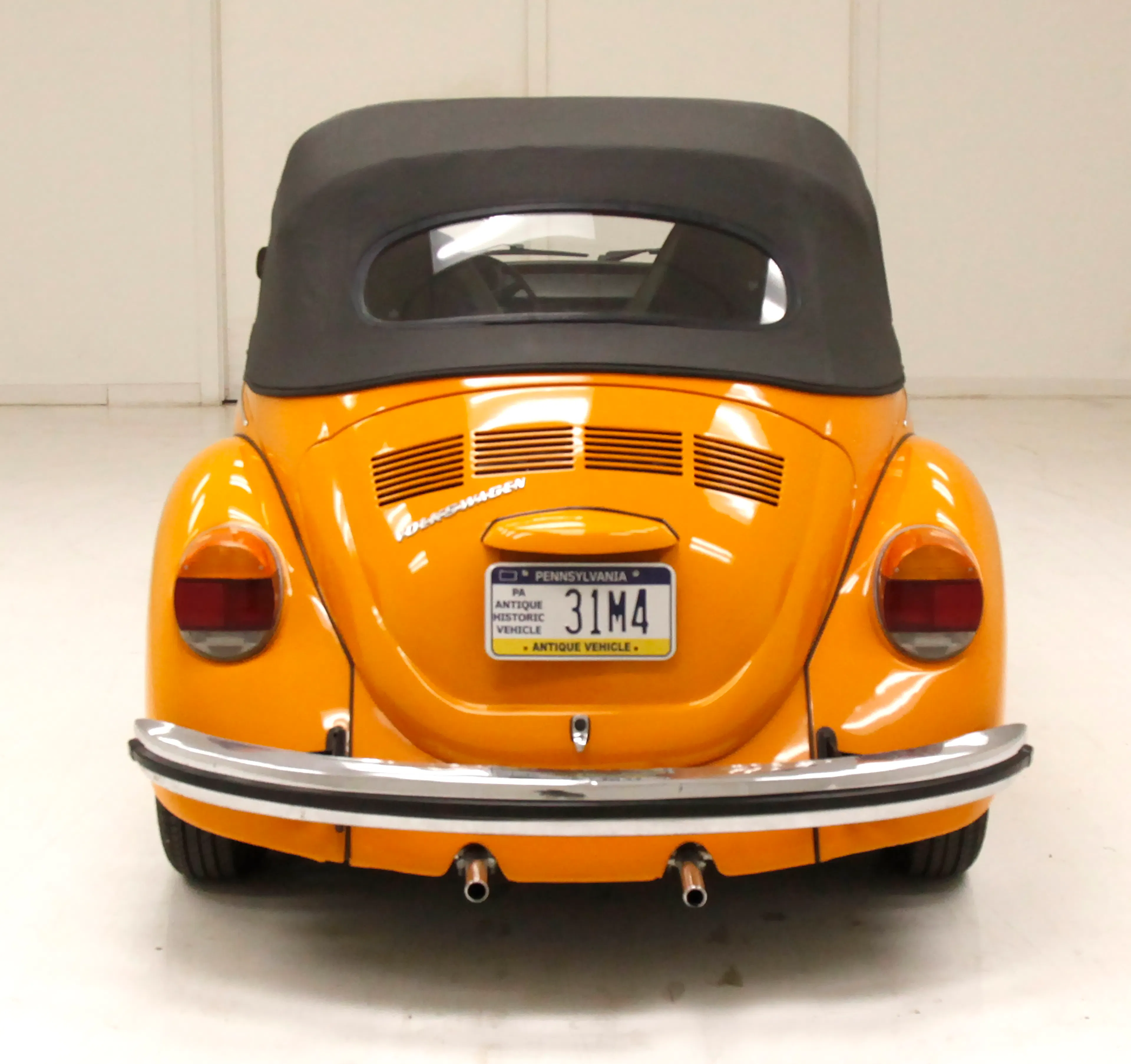 1973 Volkswagen Super Beetle 2dr Convertible Courtesy of Classic Auto Mall