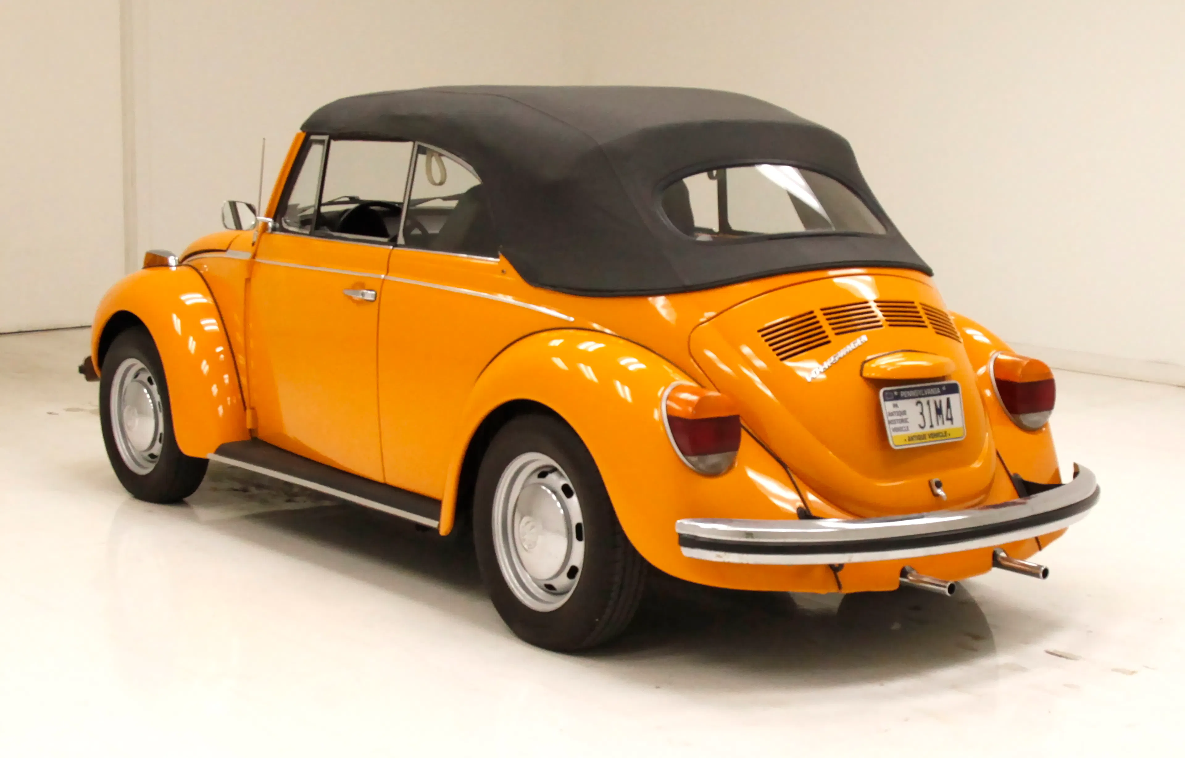 1973 Volkswagen Super Beetle 2dr Convertible Courtesy of Classic Auto Mall