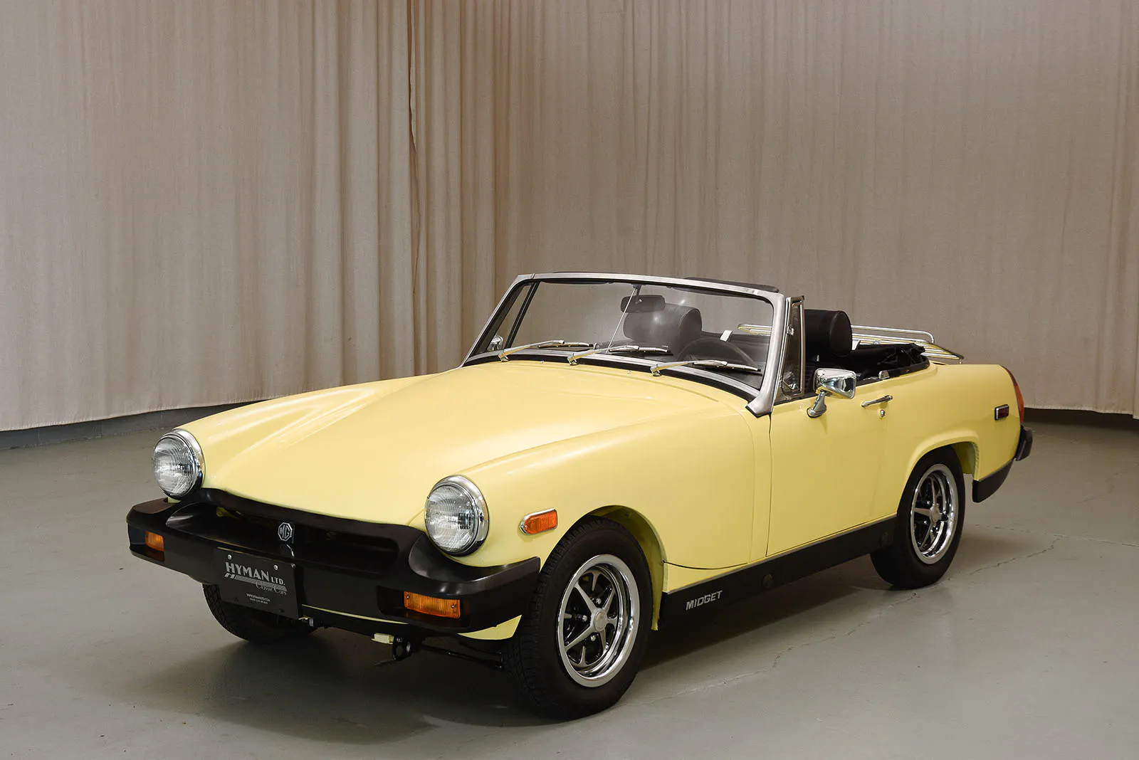 1976 MG Midget Mk IV 2dr Roadster Courtesy of Hyman Ltd.