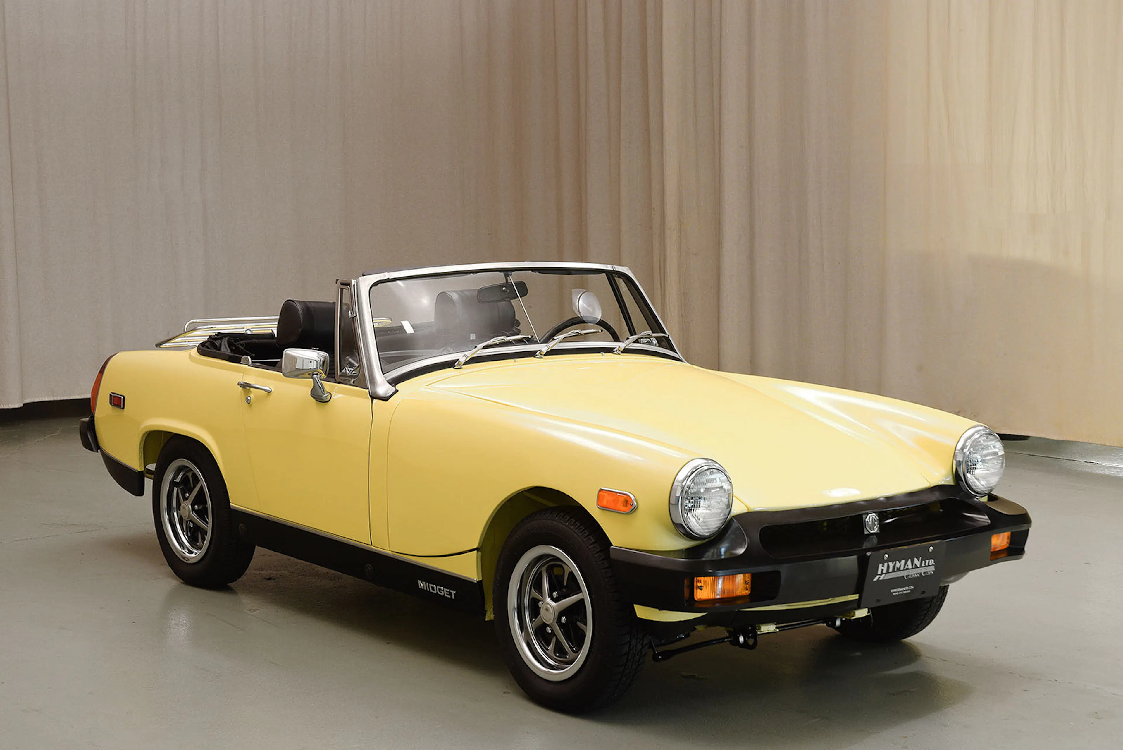 1976 MG Midget Mk IV 2dr Roadster Courtesy of Hyman Ltd.