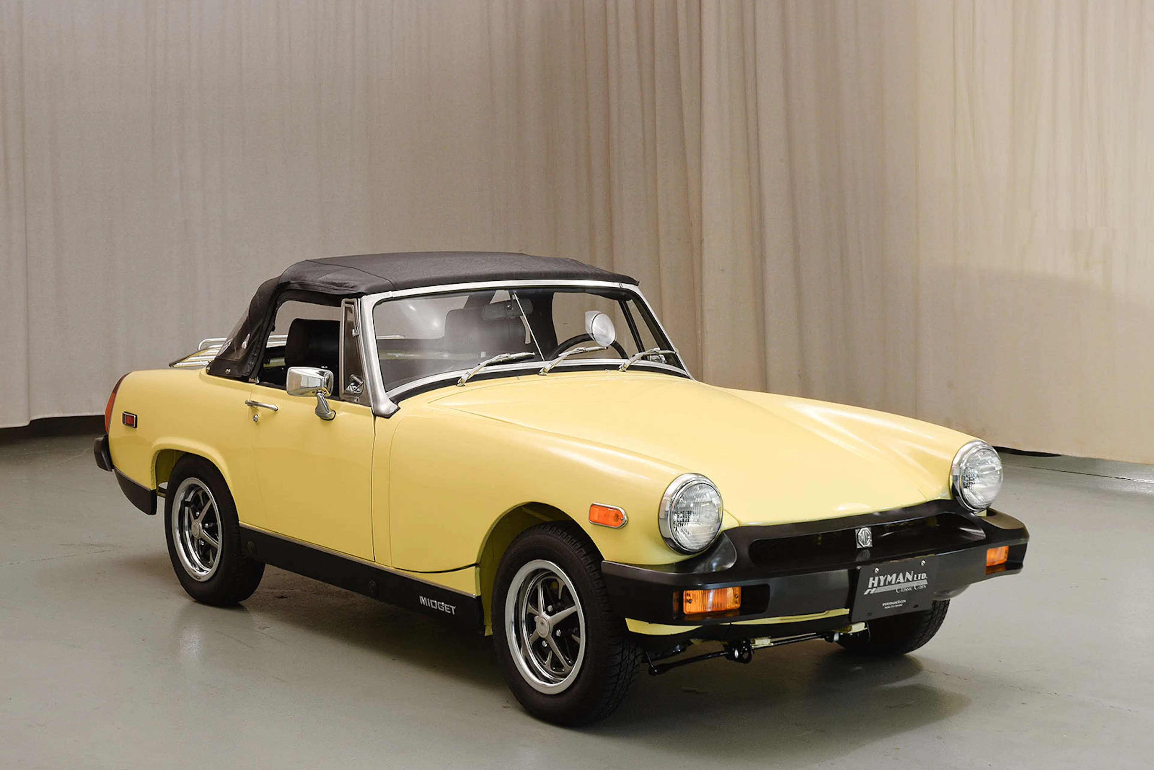 1976 MG Midget Mk IV 2dr Roadster Courtesy of Hyman Ltd.