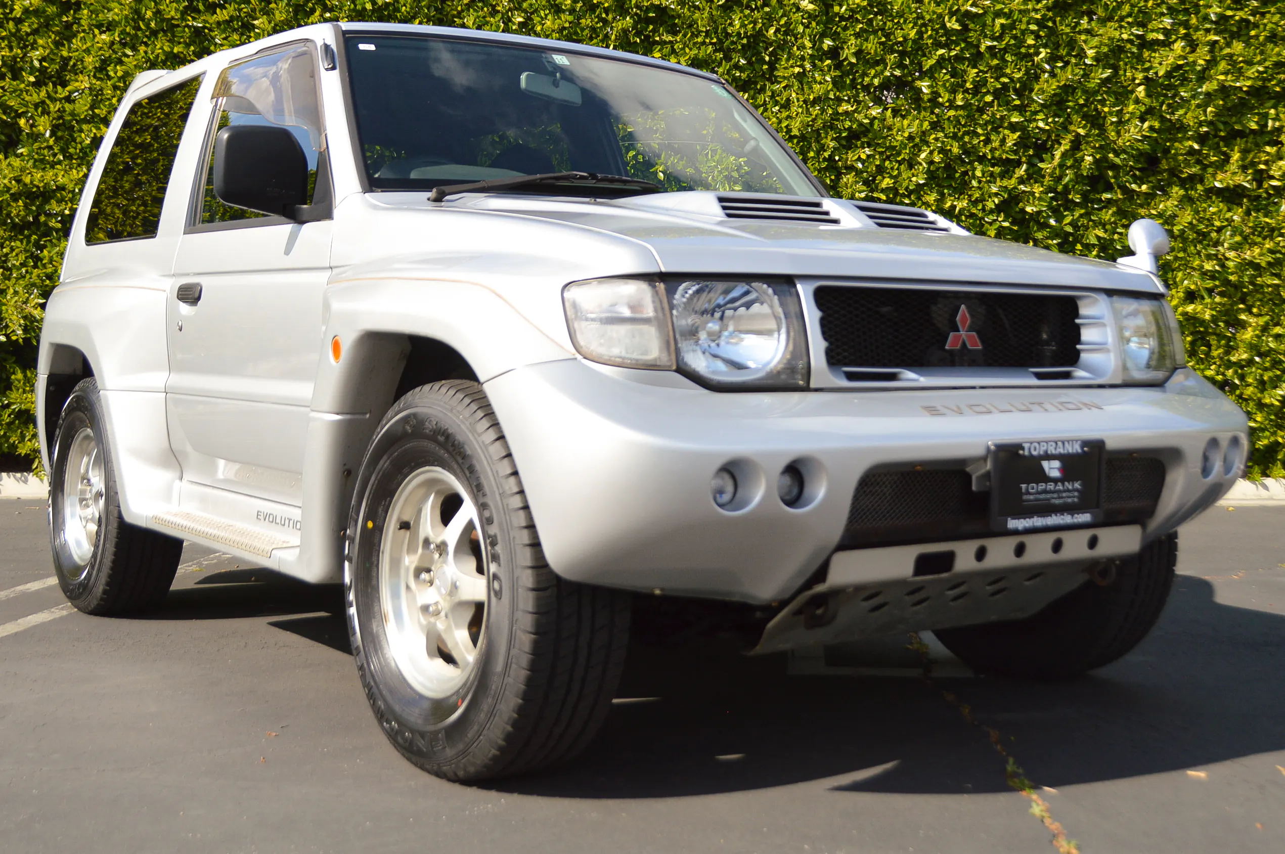 1997 Mitsubishi Pajero Evolution 2dr Sport Utility Vehicle 4x4 Courtesy of Toprank Importers