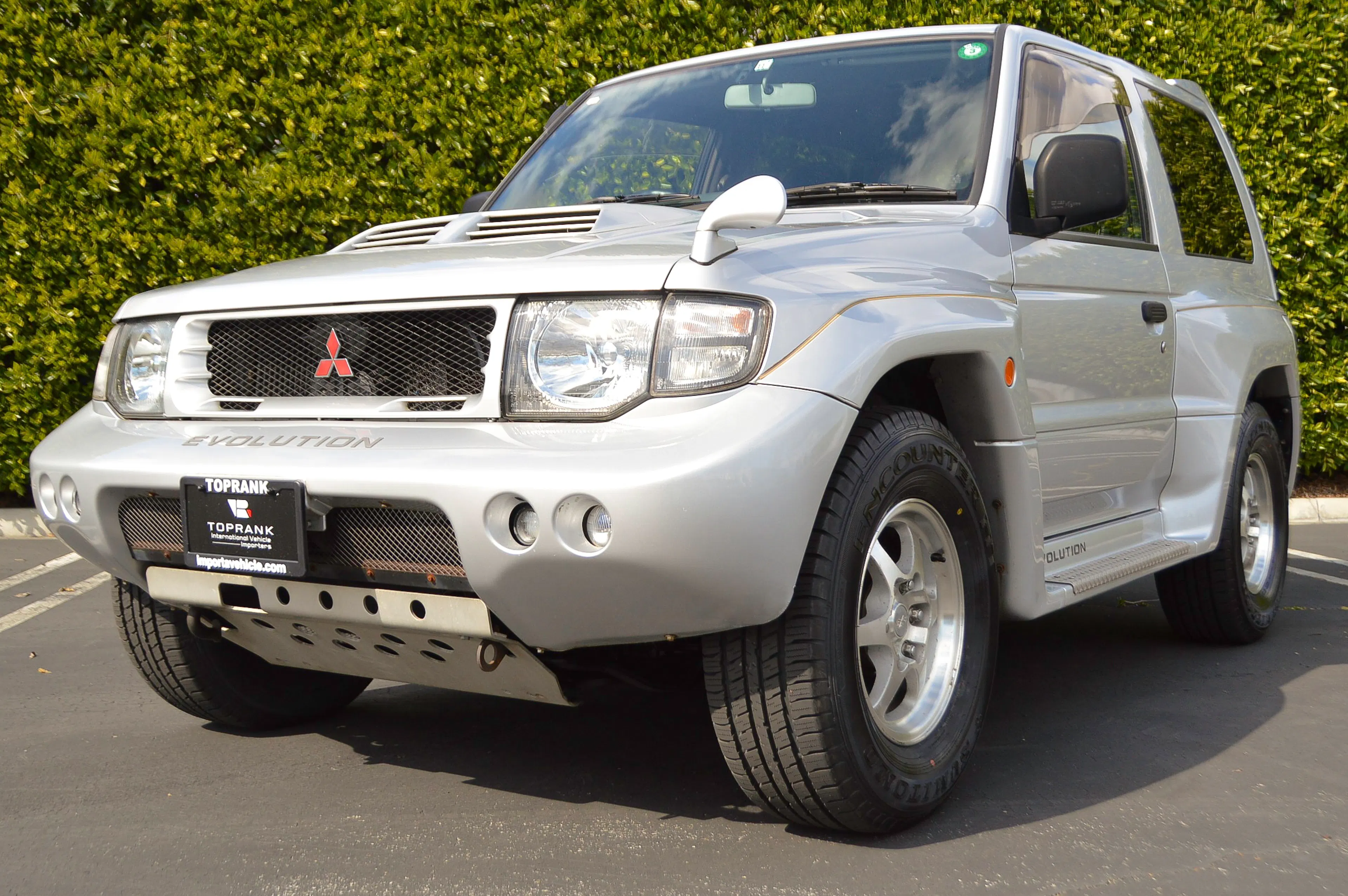 1997 Mitsubishi Pajero Evolution 2dr Sport Utility Vehicle 4x4 Courtesy of Toprank Importers