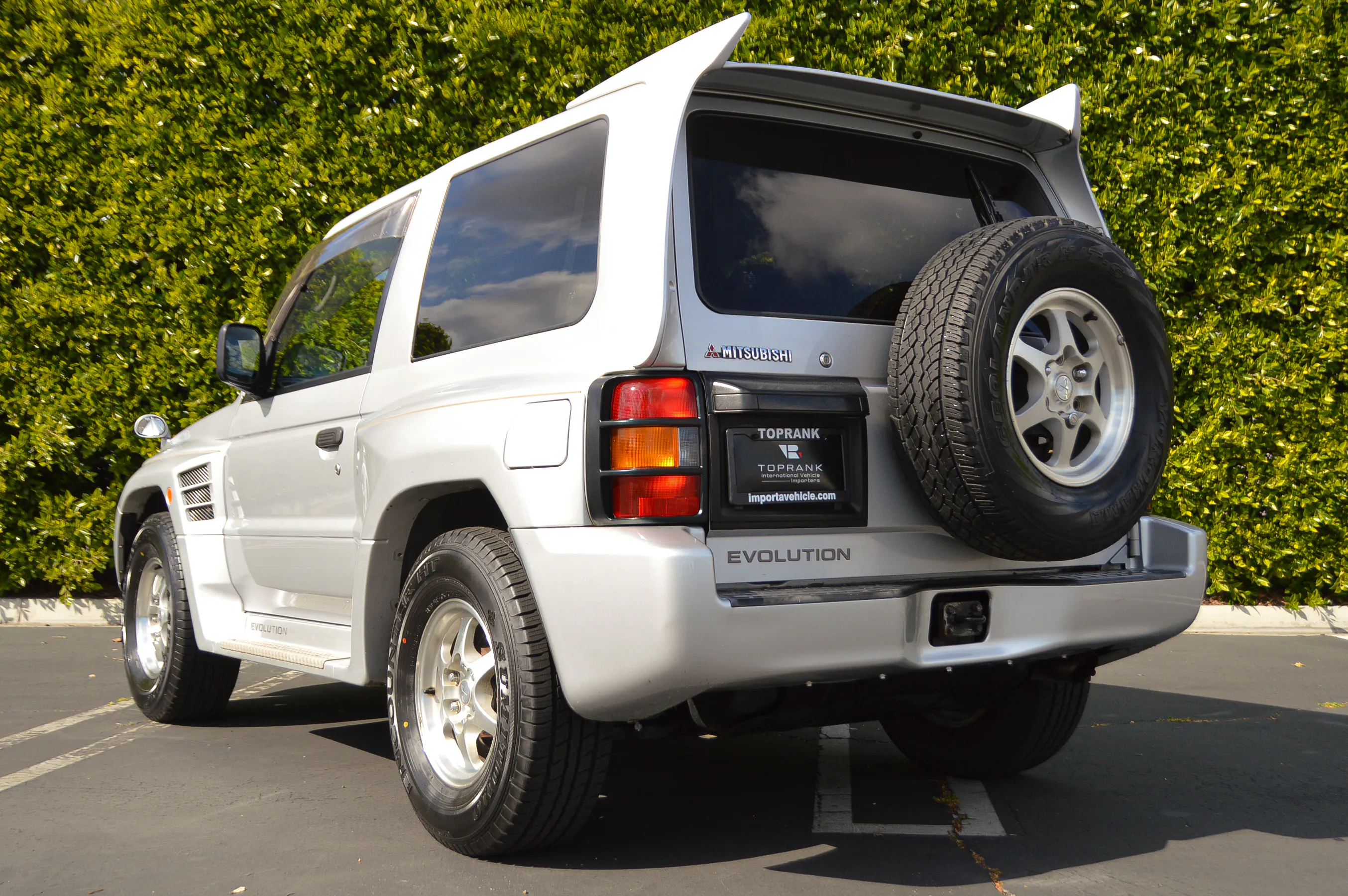 1997 Mitsubishi Pajero Evolution 2dr Sport Utility Vehicle 4x4 Courtesy of Toprank Importers