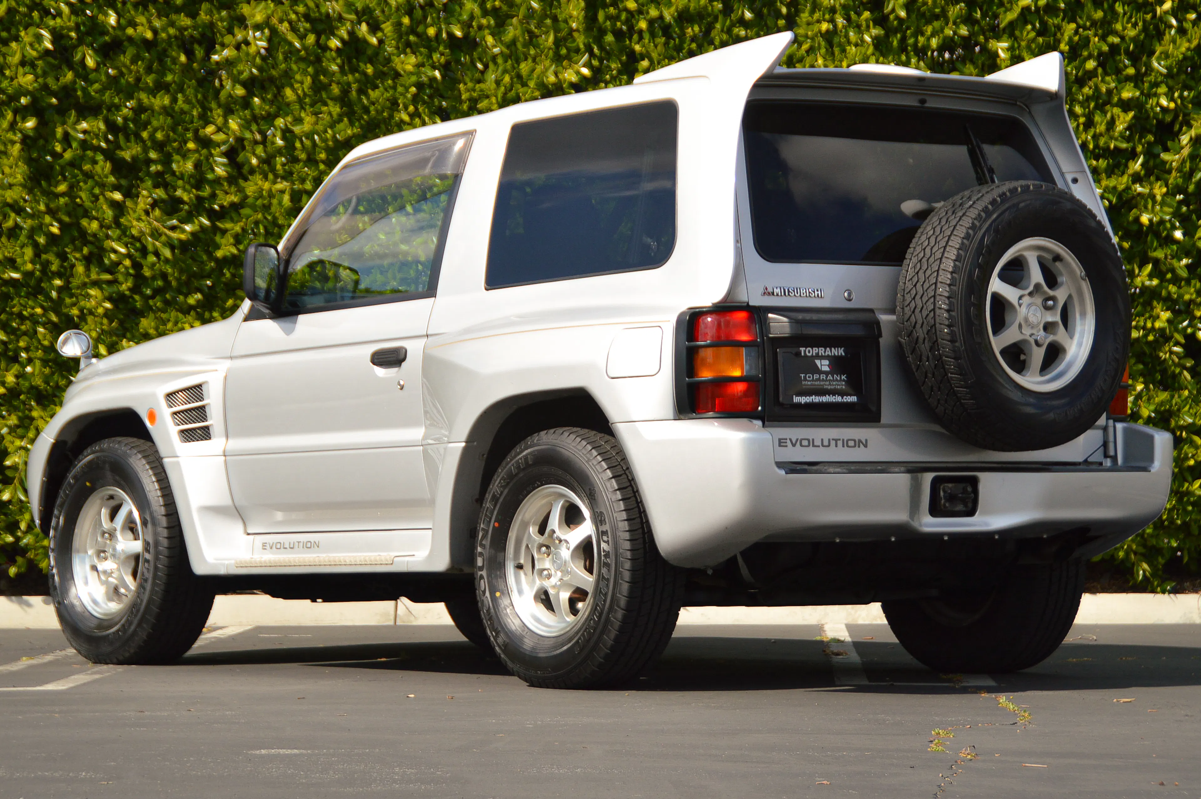 1997 Mitsubishi Pajero Evolution 2dr Sport Utility Vehicle 4x4 Courtesy of Toprank Importers