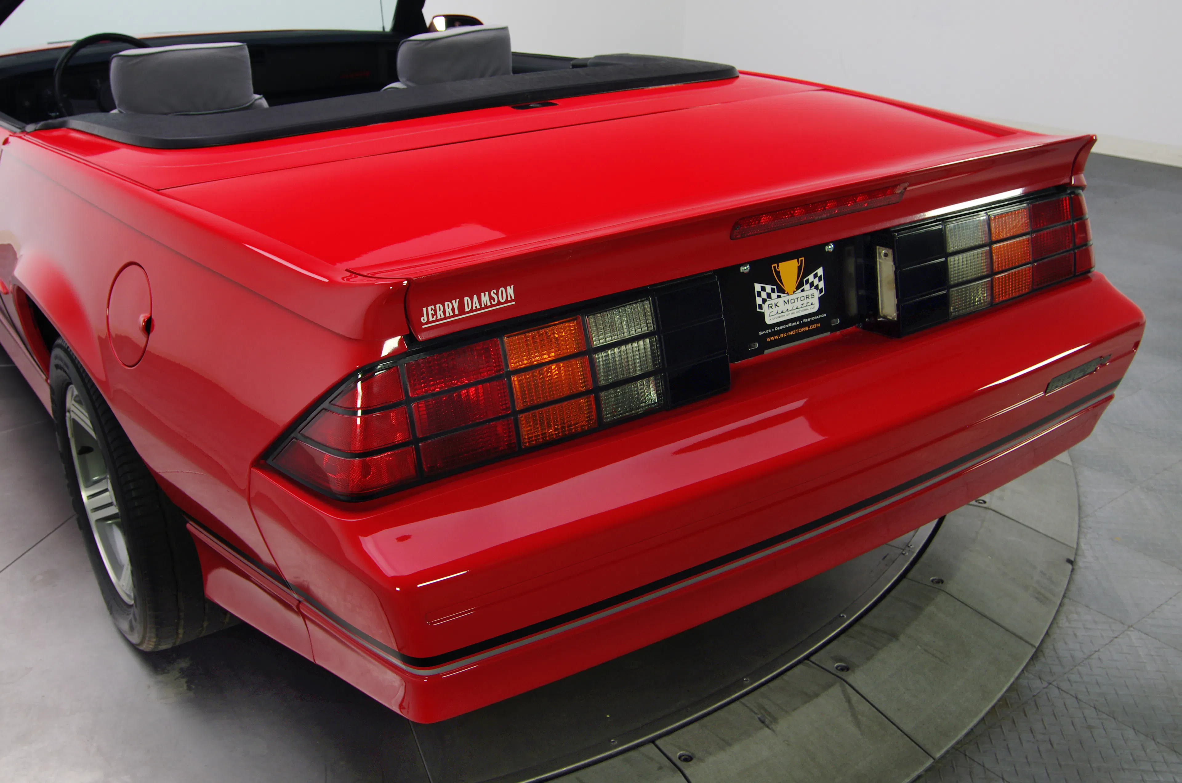 1989 Chevrolet Camaro IROC-Z 2dr Convertible Courtesy of RK Motors