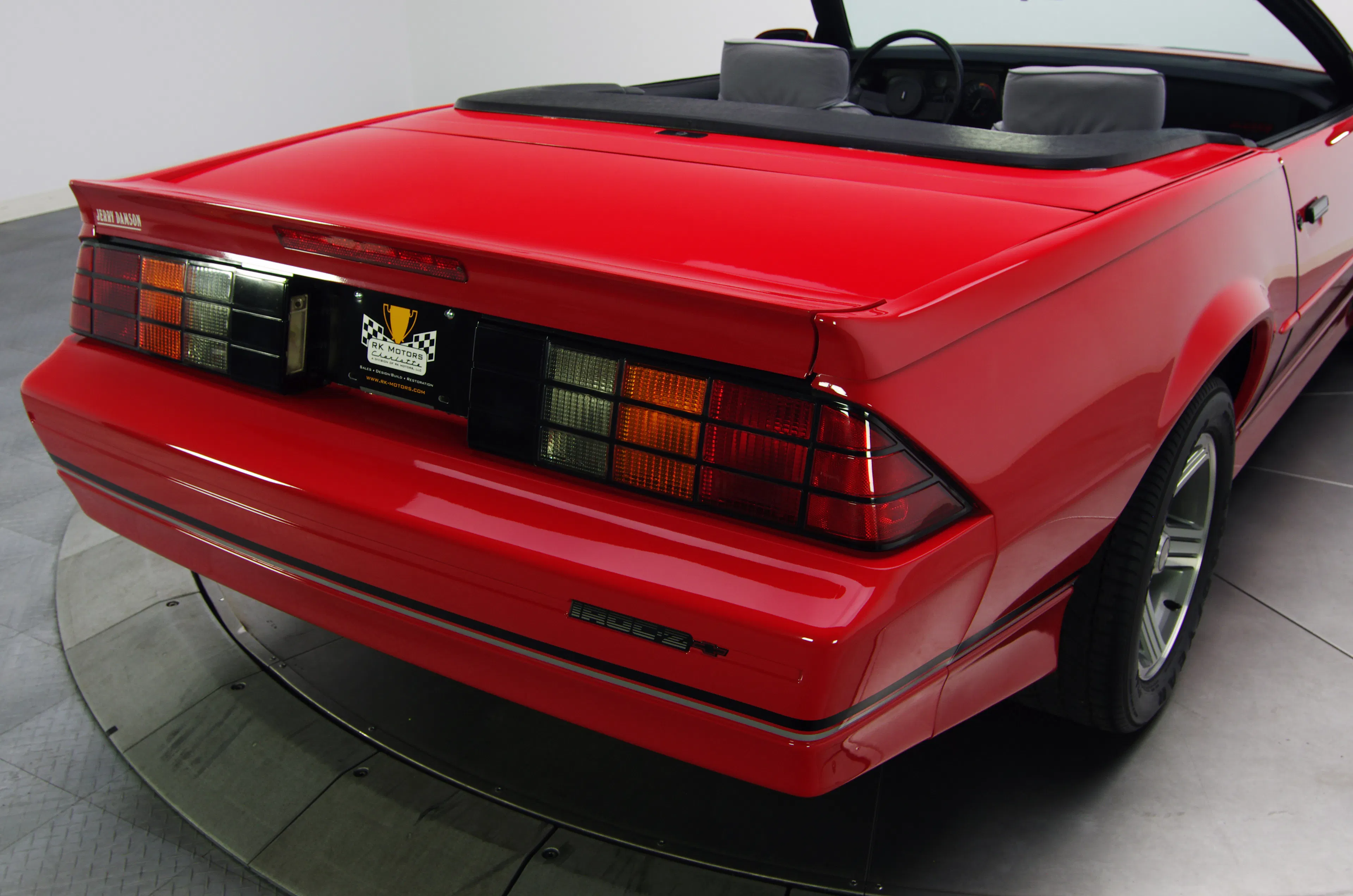 1989 Chevrolet Camaro IROC-Z 2dr Convertible Courtesy of RK Motors