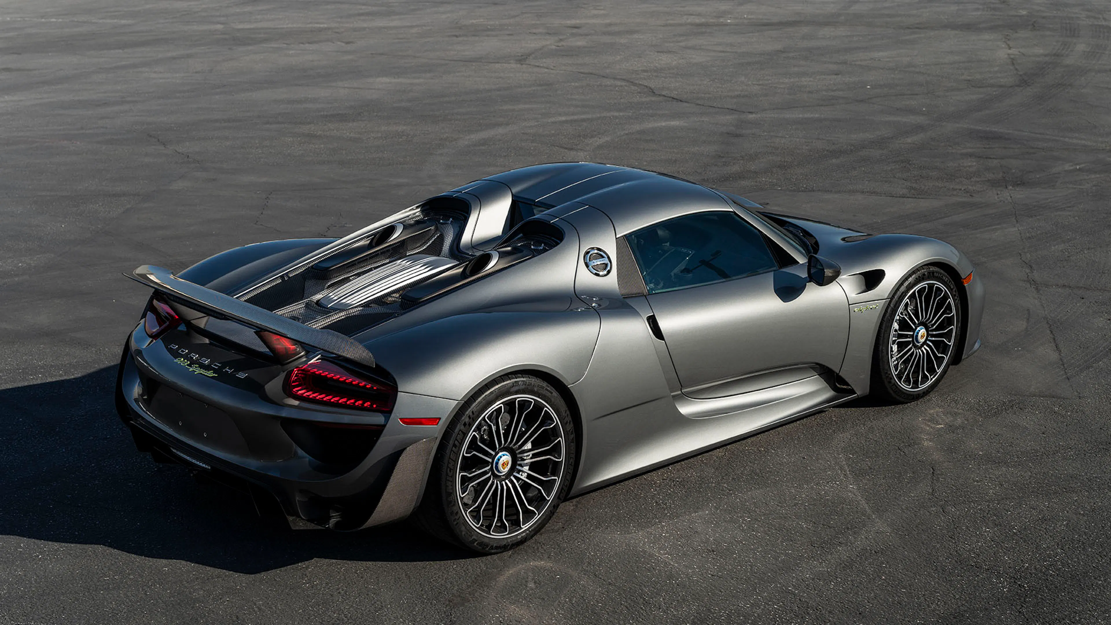 2015 Porsche 918 Spyder Weissach 2dr Roadster Courtesy of Broad Arrow Auctions