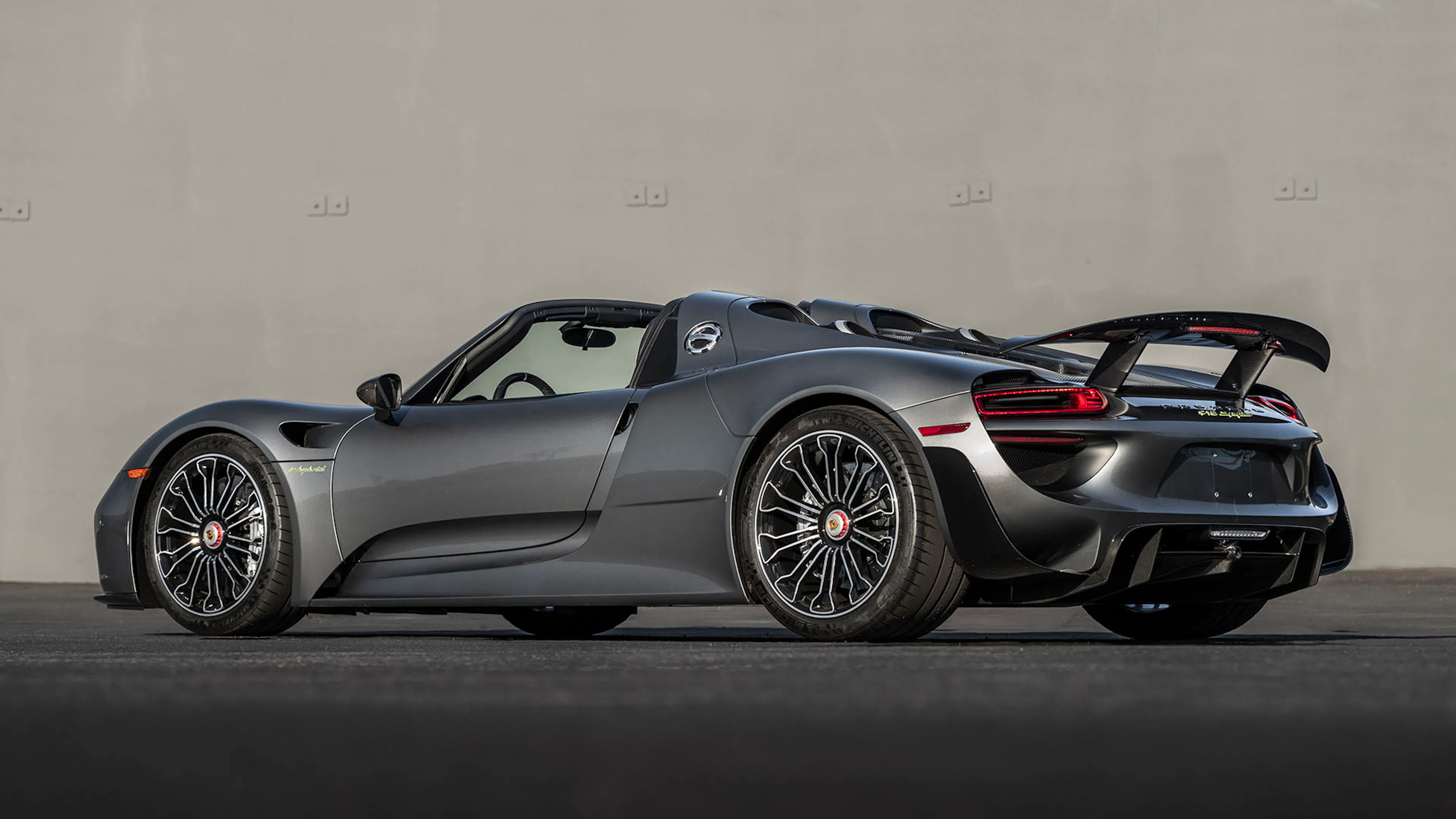 2015 Porsche 918 Spyder Weissach 2dr Roadster Courtesy of Broad Arrow Auctions