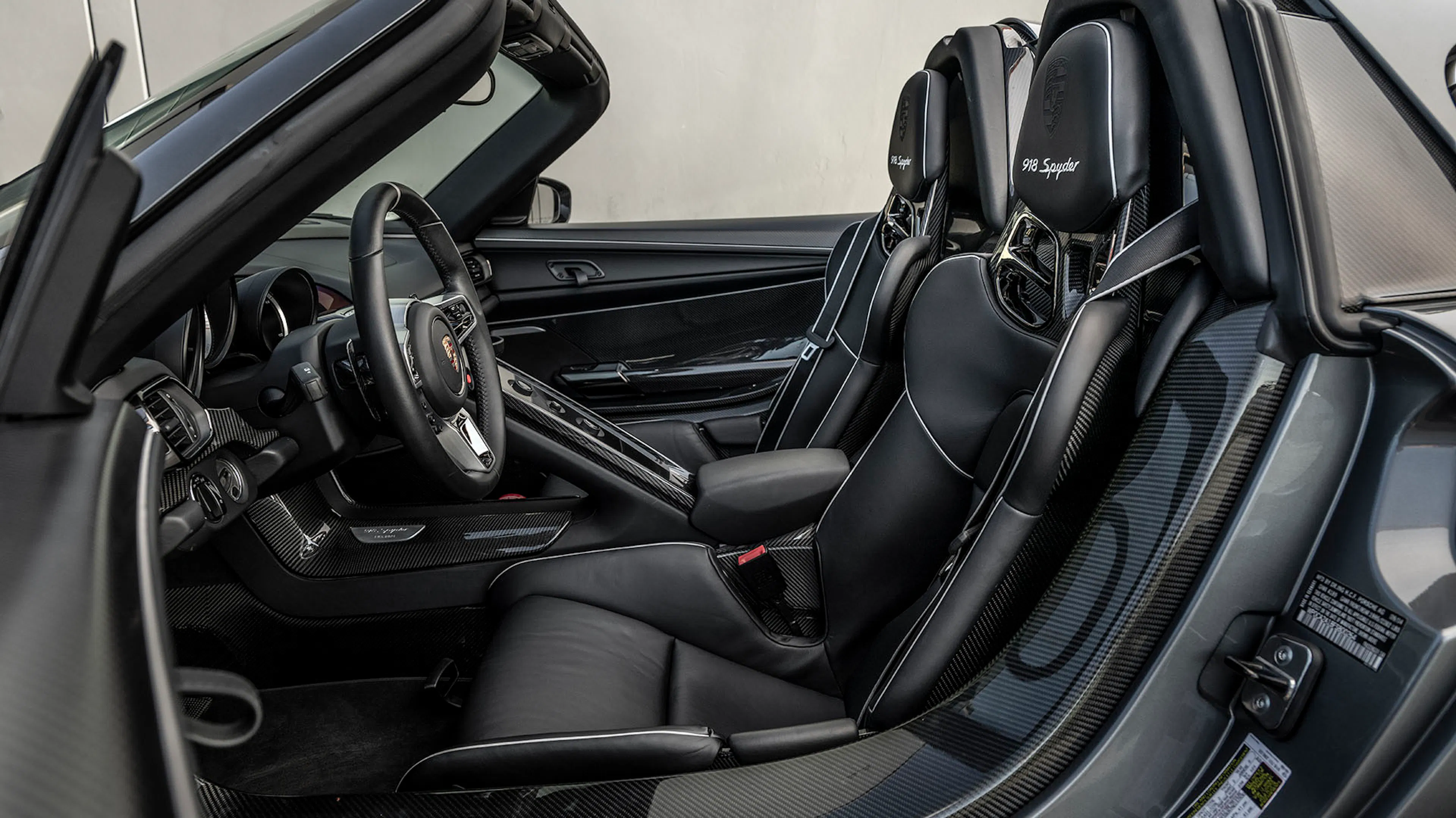 2015 Porsche 918 Spyder Weissach 2dr Roadster Courtesy of Broad Arrow Auctions