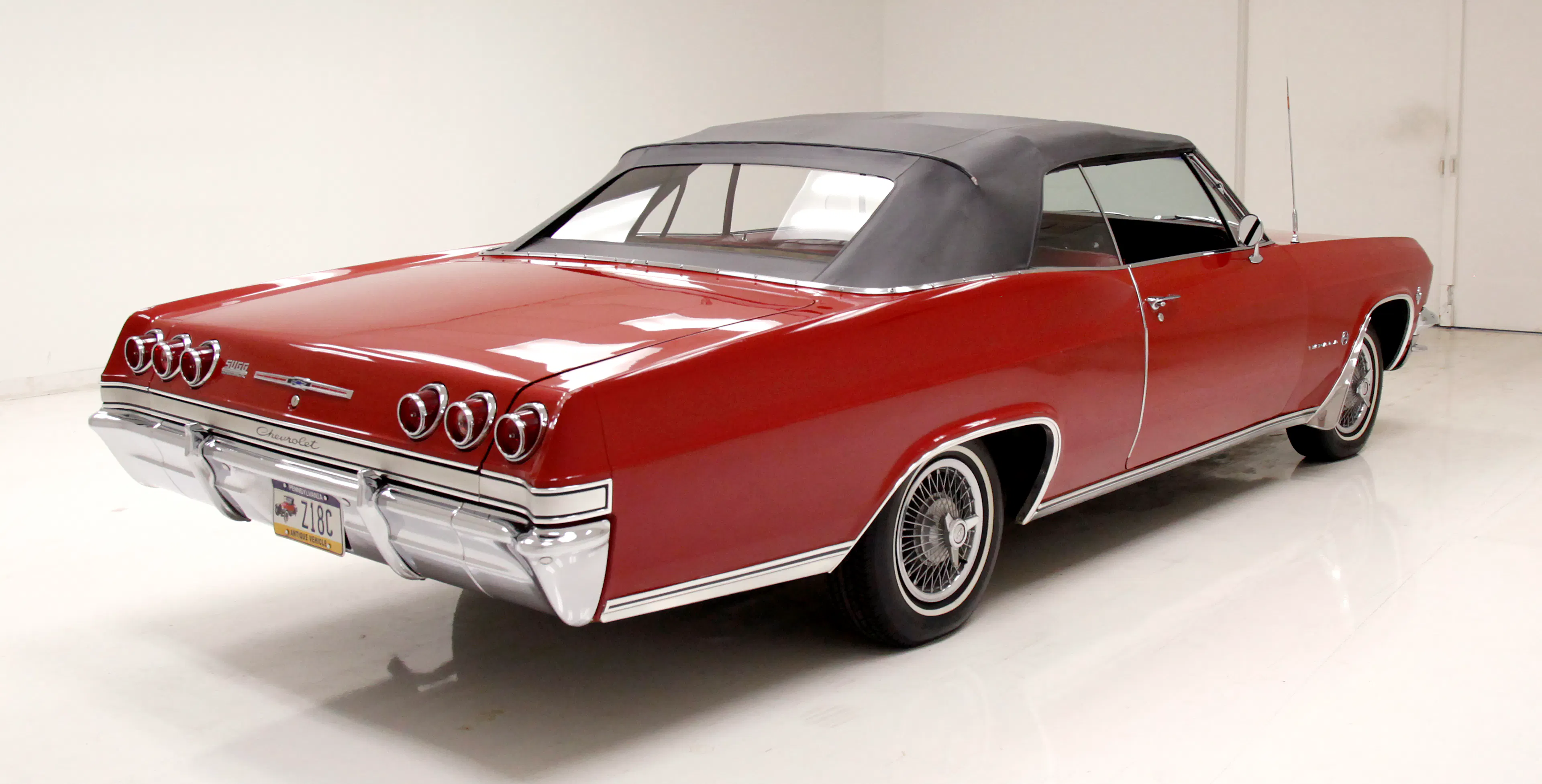 1965 Chevrolet Impala 2dr Convertible Courtesy of Classic Auto Mall