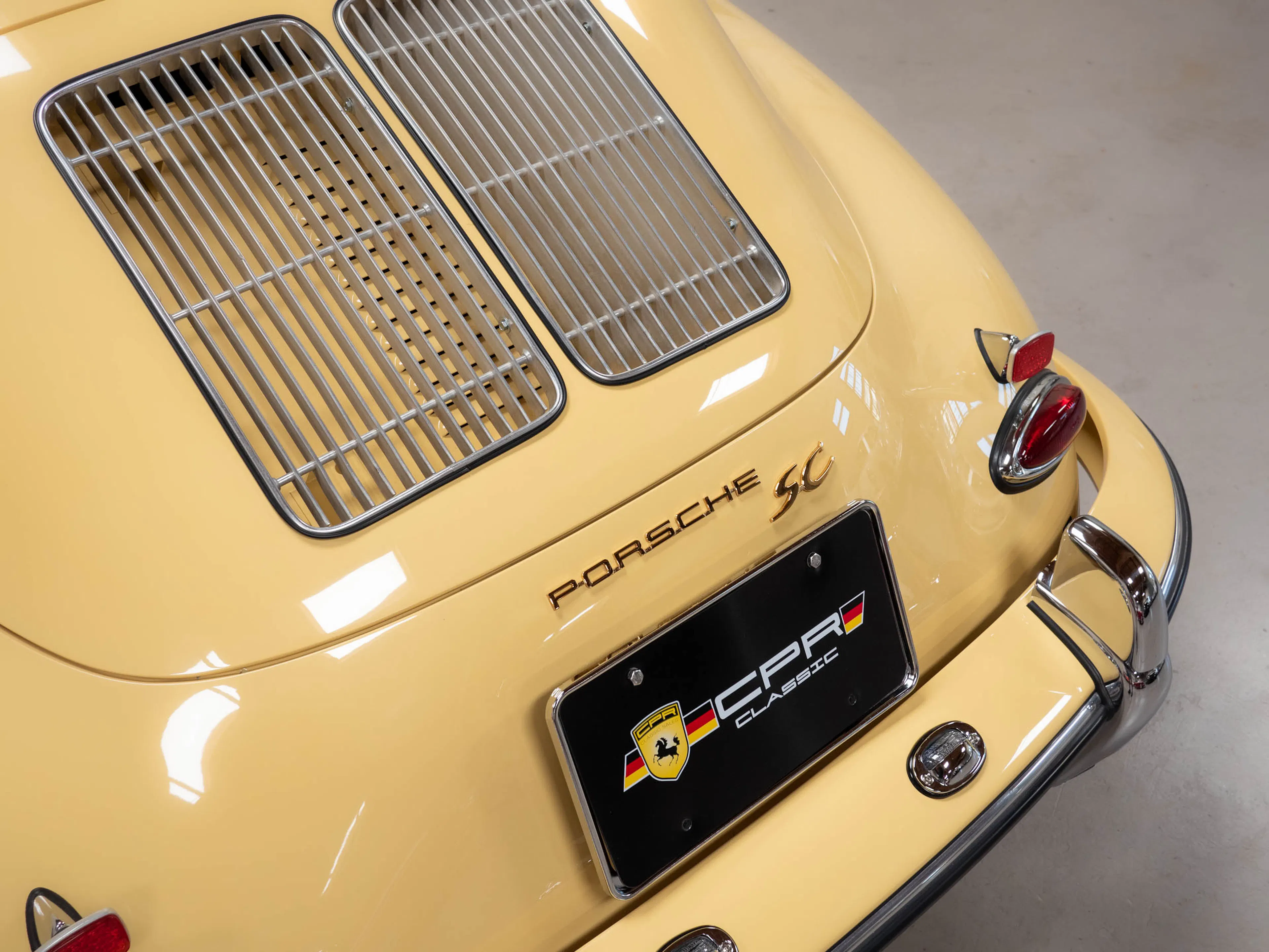 1965 Porsche 356C 1600 SC 2dr Coupe Courtesy of CPR Classic