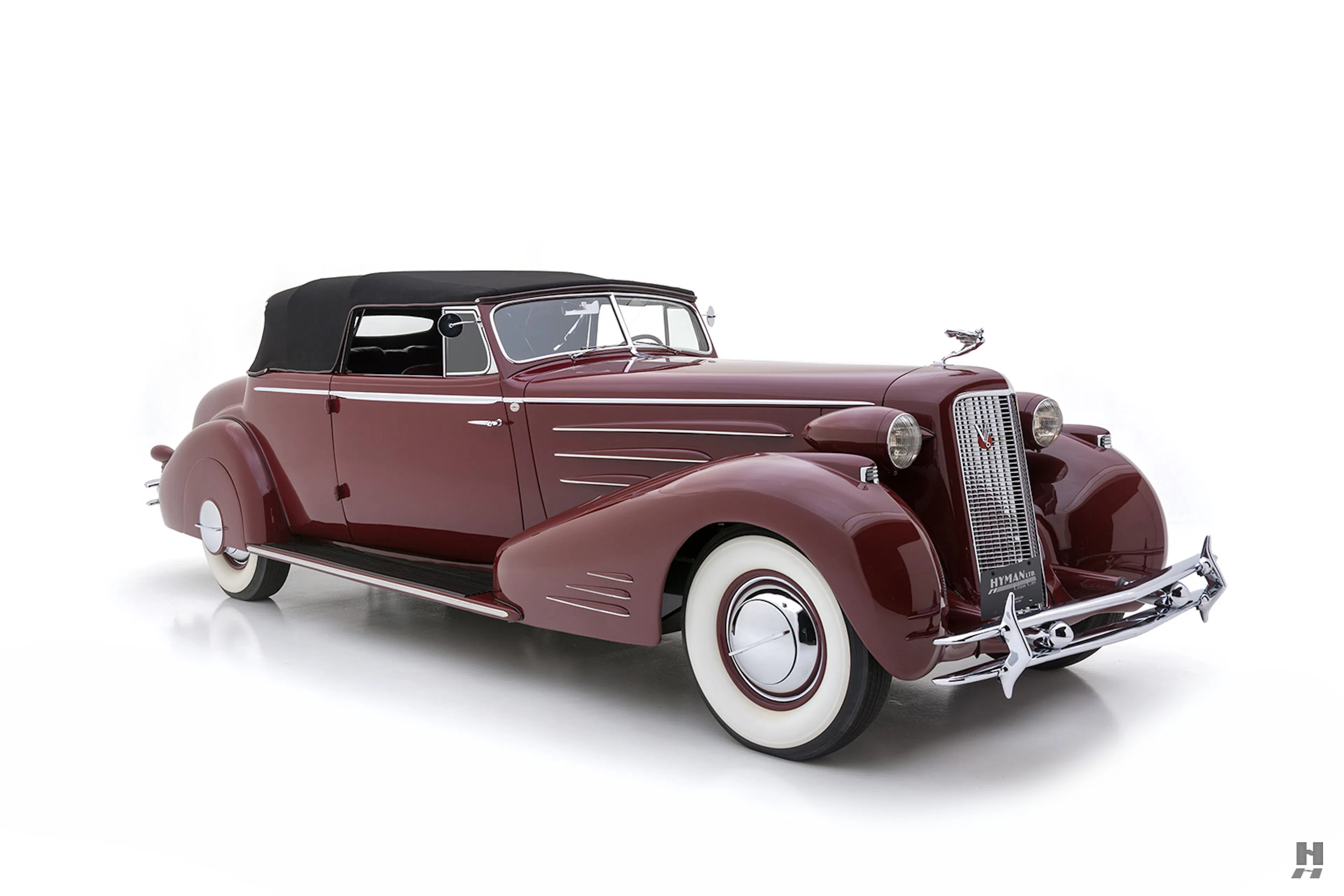 1934 Cadillac Model 452D Fleetwood 2dr Convertible Coupe Courtesy of Hyman Ltd.