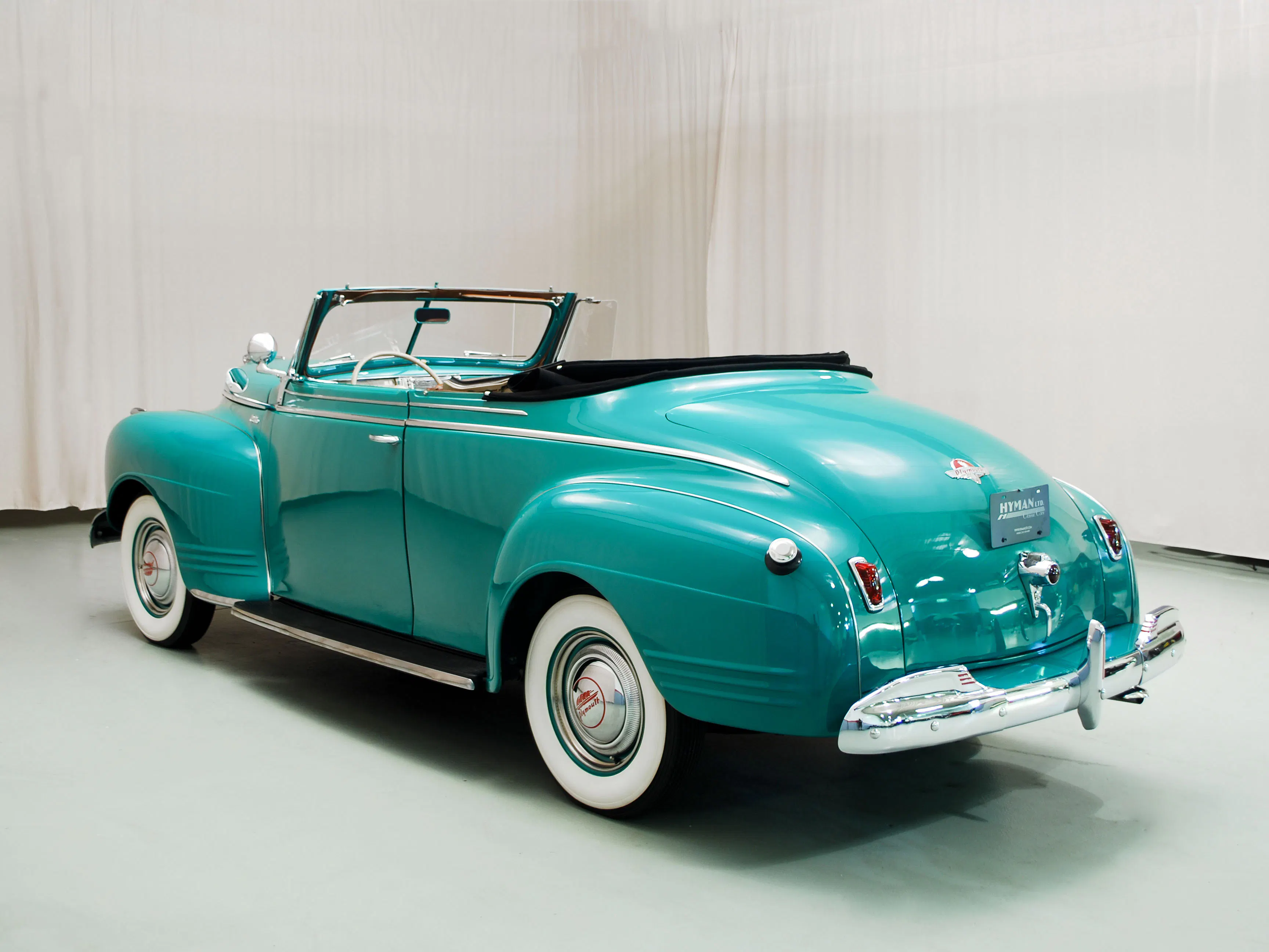 1941 Plymouth P12 Special Deluxe 2dr Convertible Coupe Courtesy of Hyman Ltd.