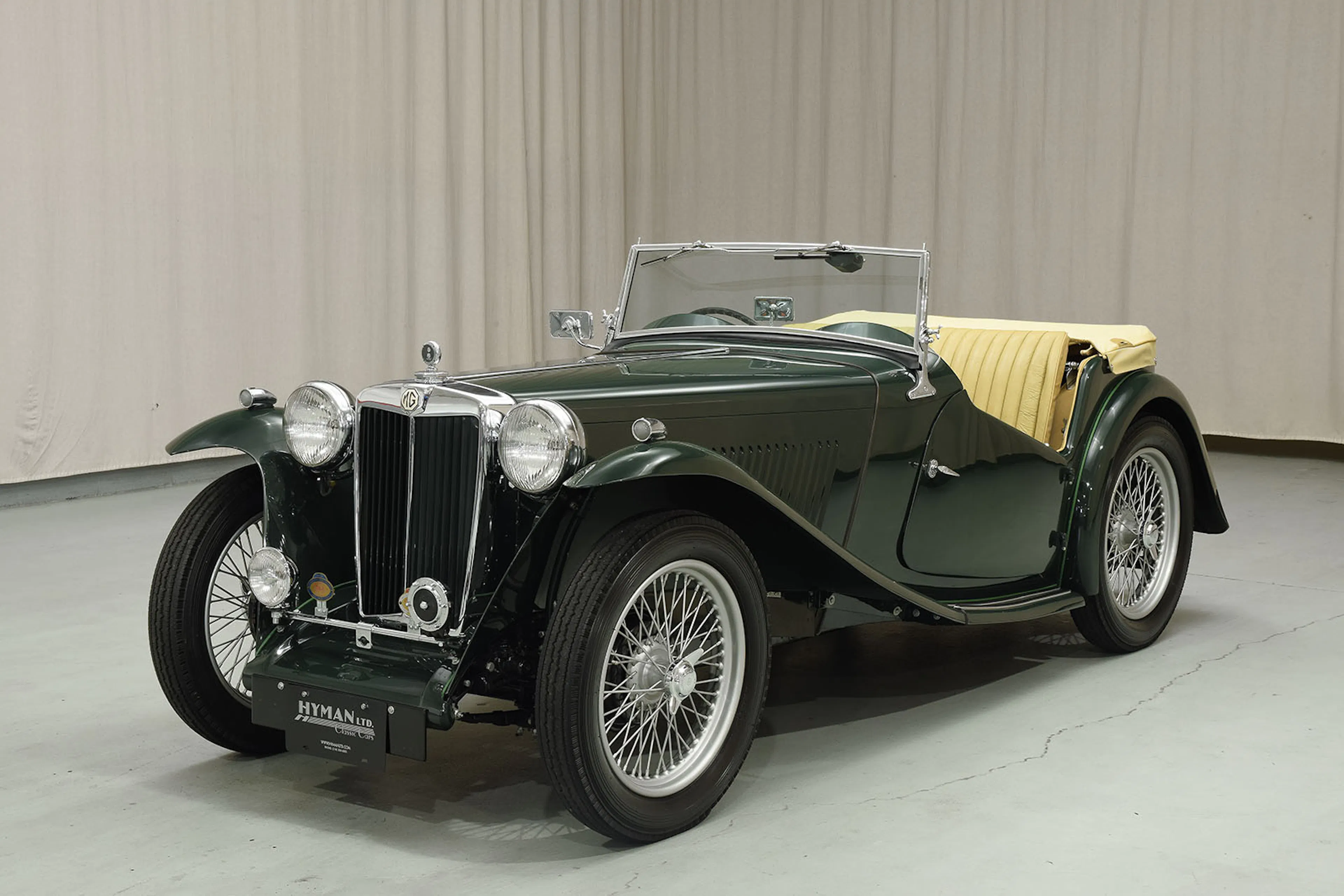 1947 MG TC 2dr Roadster Courtesy of Hyman Ltd.