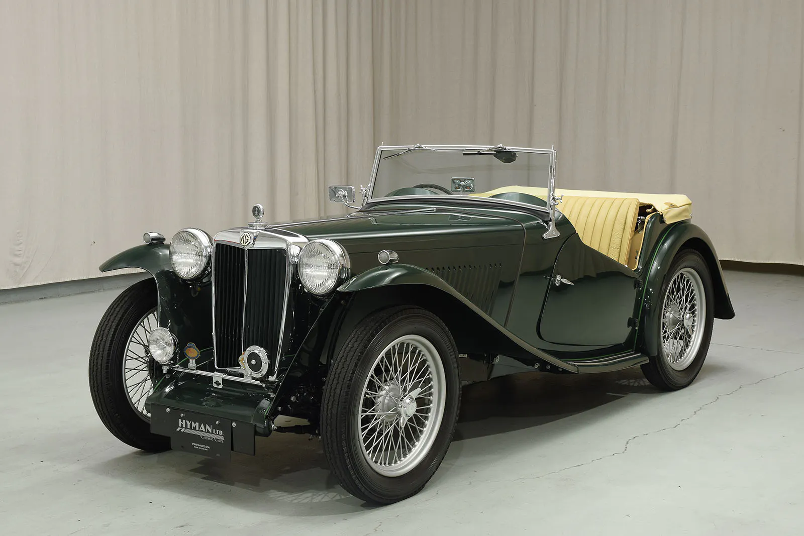 1947 MG TC 2dr Roadster Courtesy of Hyman Ltd.
