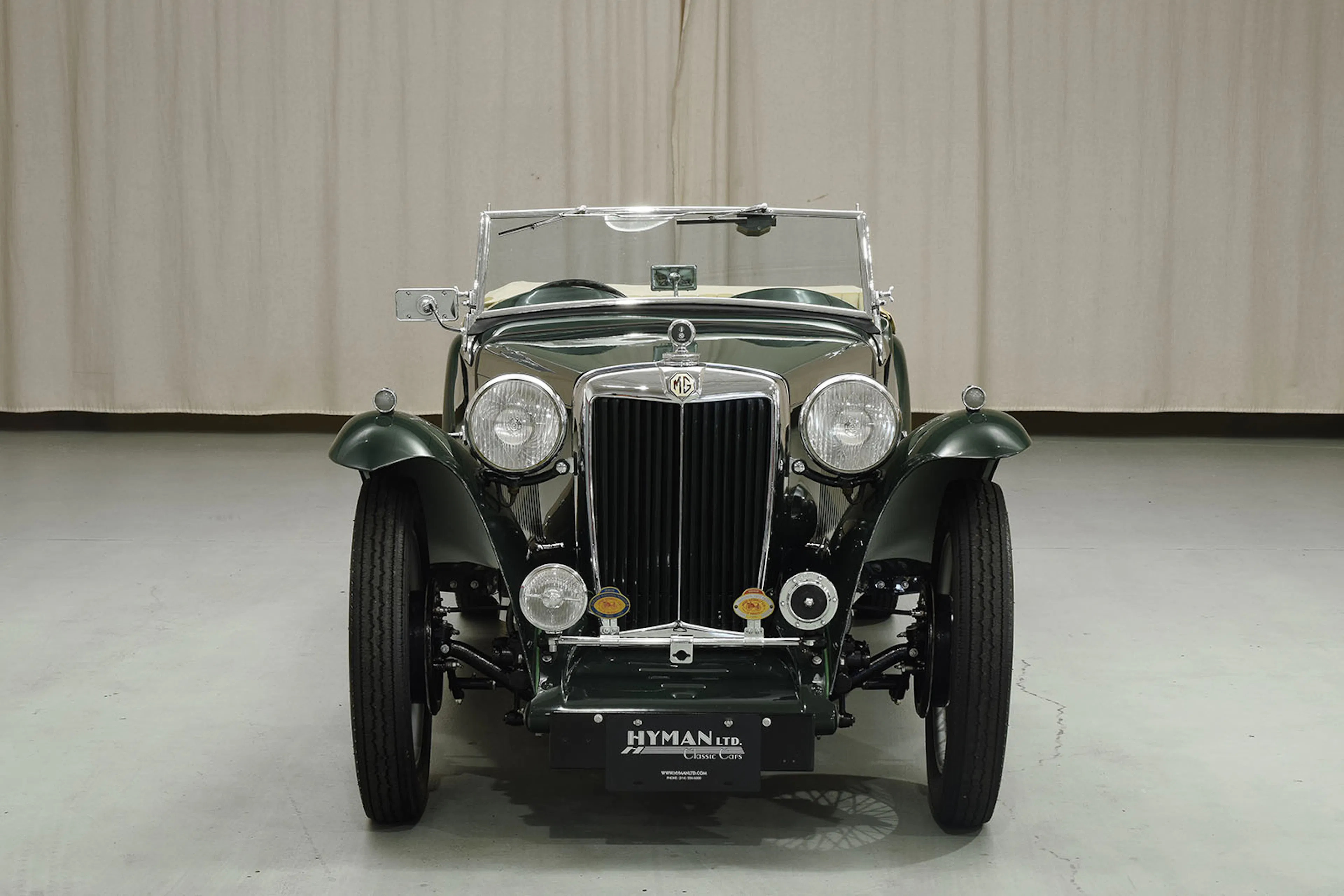 1947 MG TC 2dr Roadster Courtesy of Hyman Ltd.