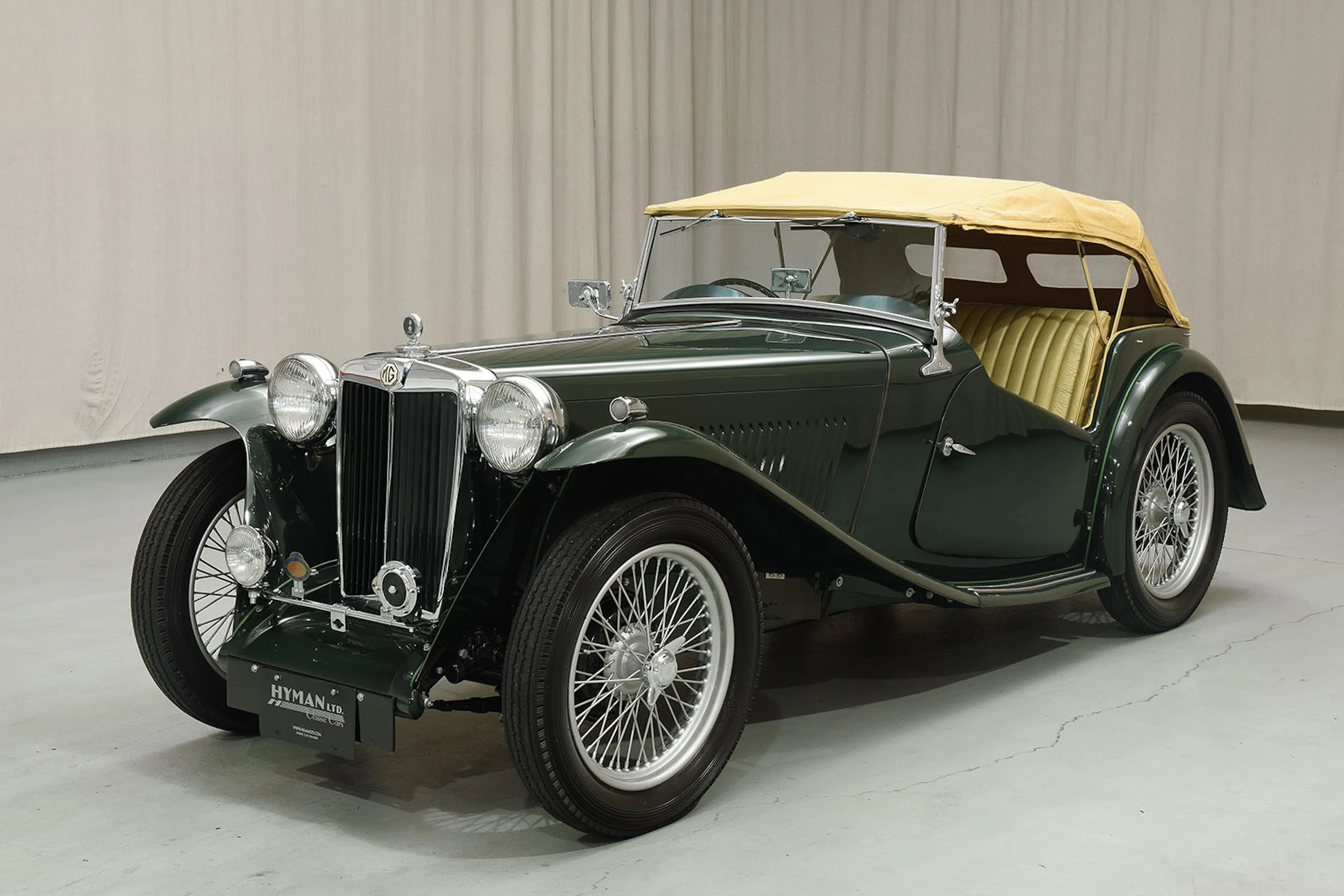 1947 MG TC 2dr Roadster Courtesy of Hyman Ltd.