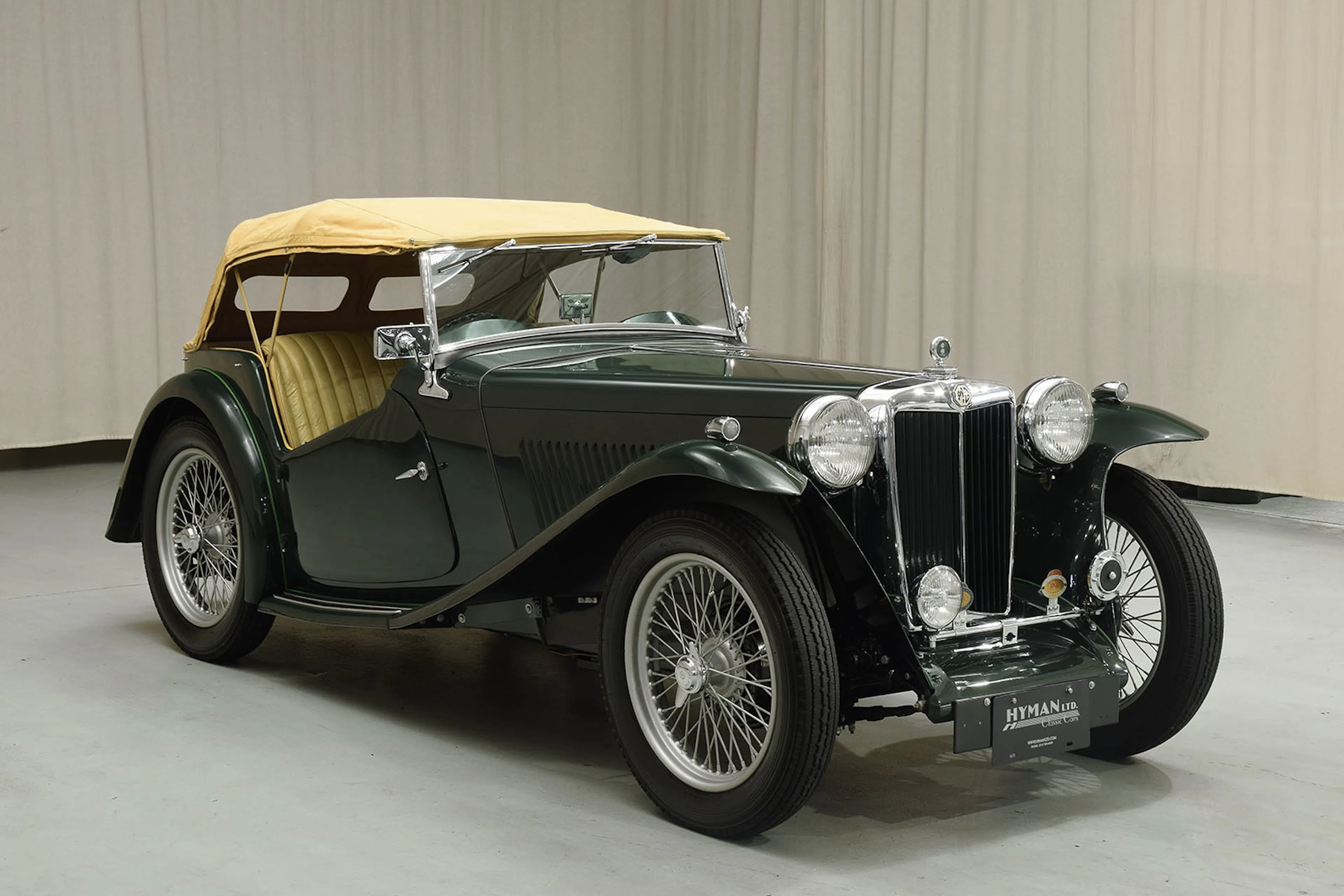 1947 MG TC 2dr Roadster Courtesy of Hyman Ltd.