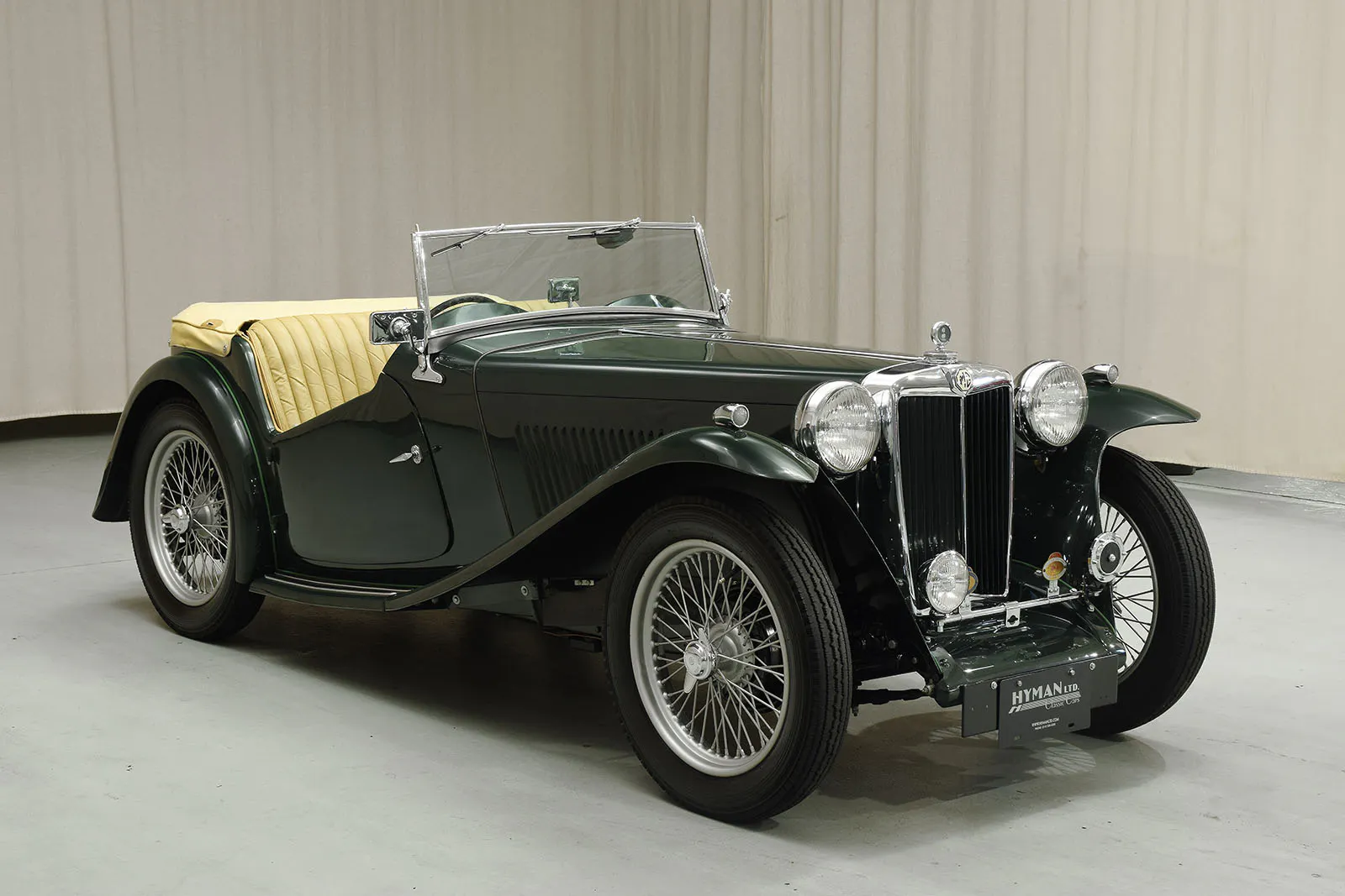 1947 MG TC 2dr Roadster Courtesy of Hyman Ltd.