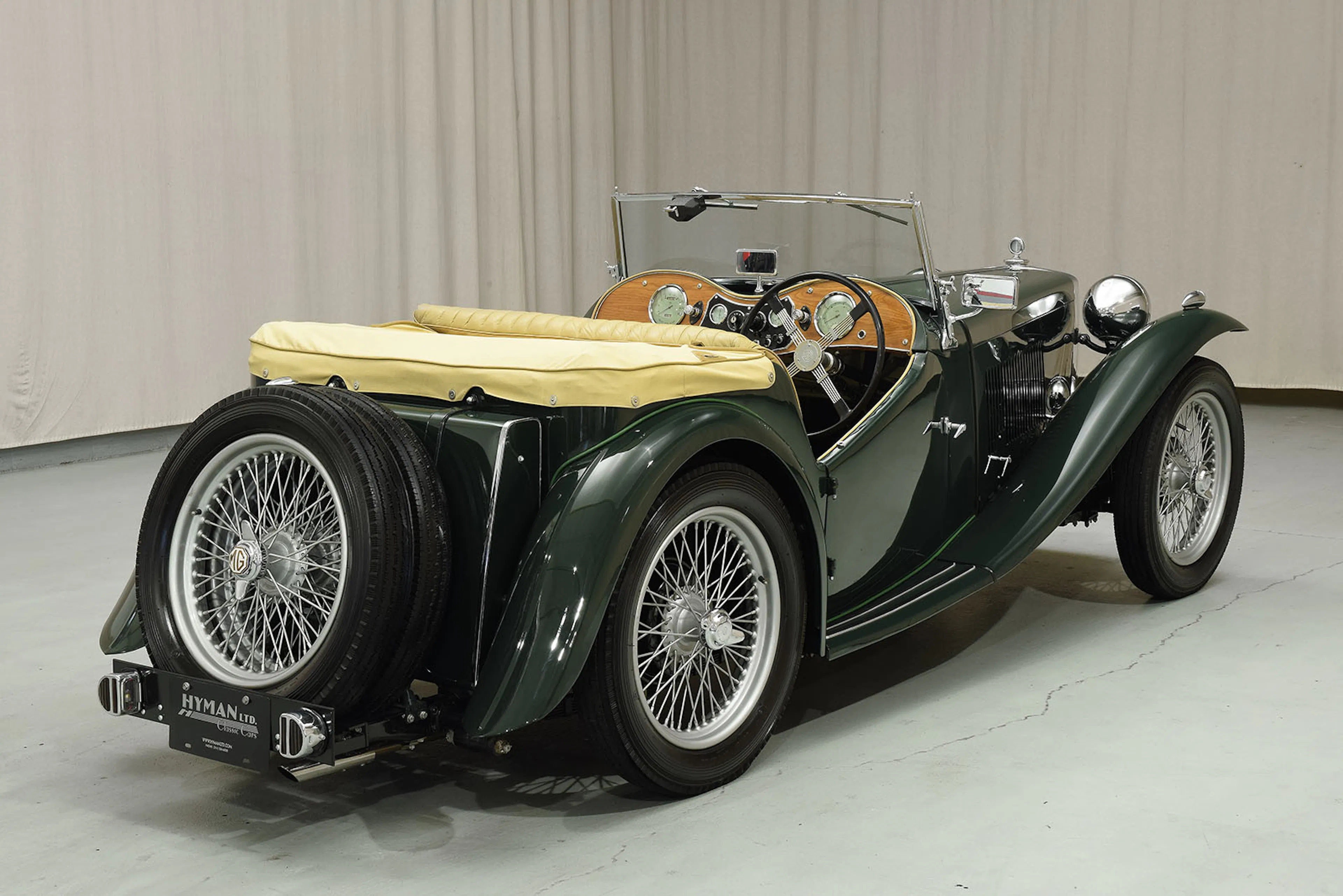 1947 MG TC 2dr Roadster Courtesy of Hyman Ltd.