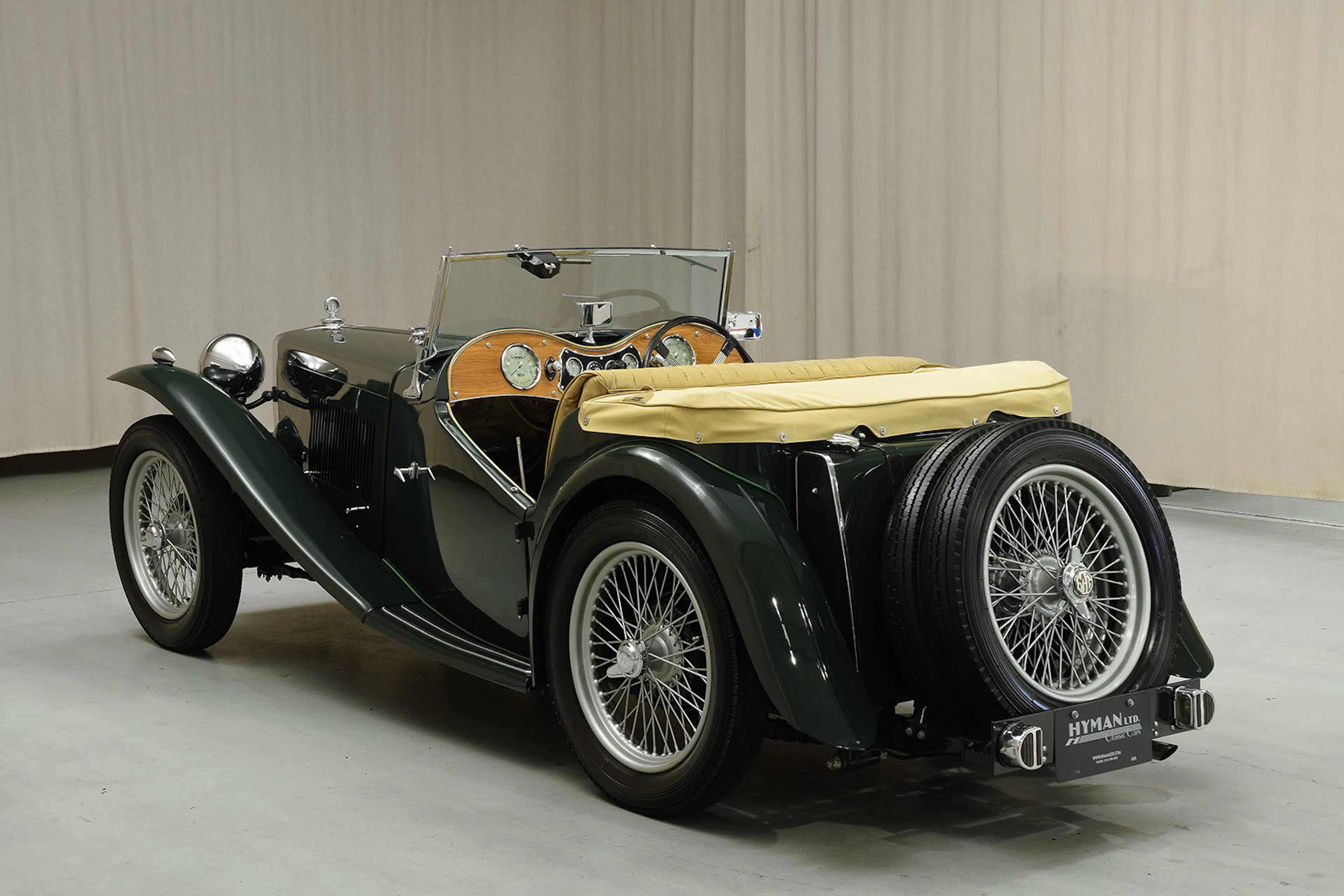 1947 MG TC 2dr Roadster Courtesy of Hyman Ltd.