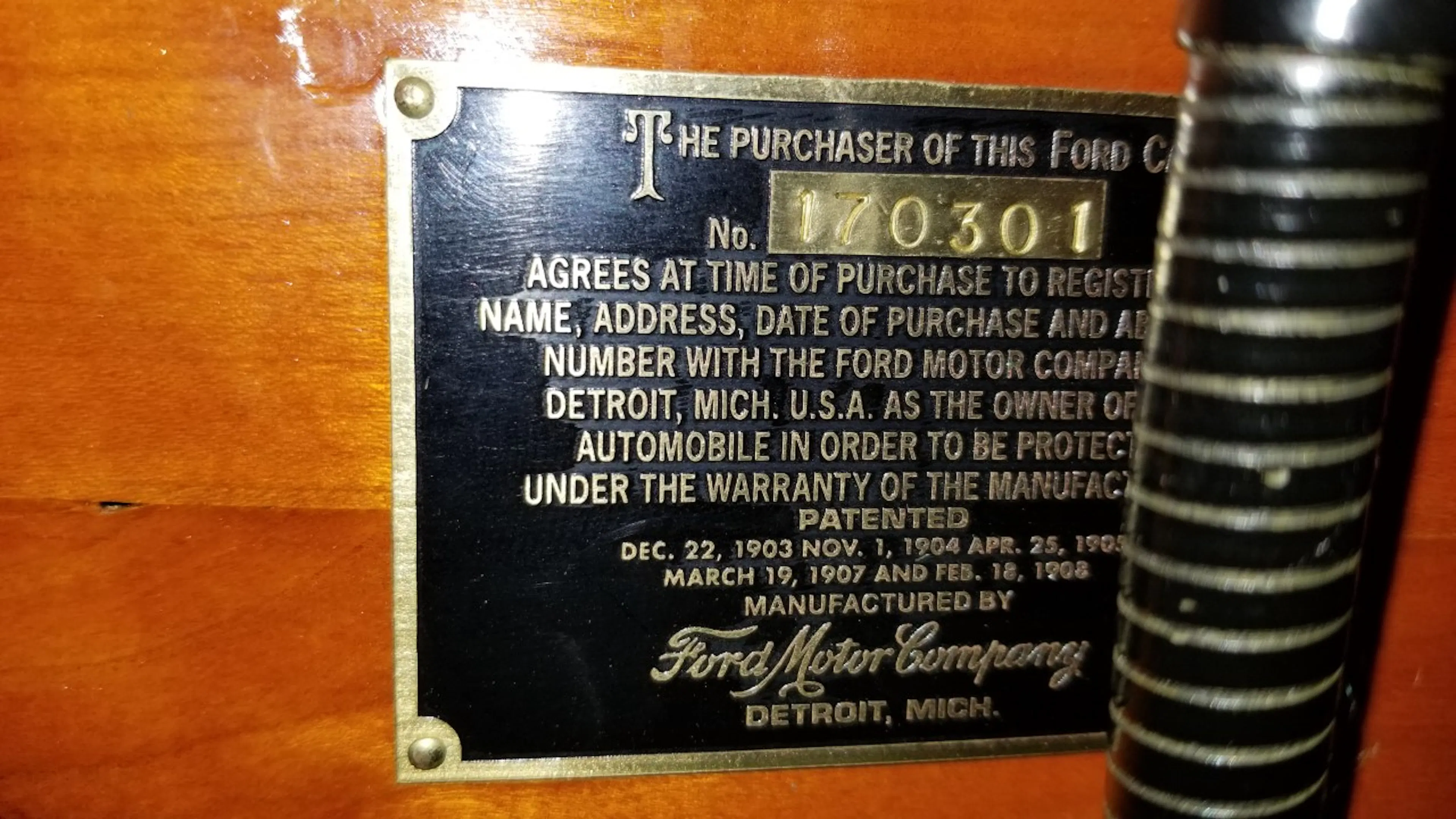 1912 Ford Model T 2dr Commercial Roadster Courtesy of Hyman Ltd.