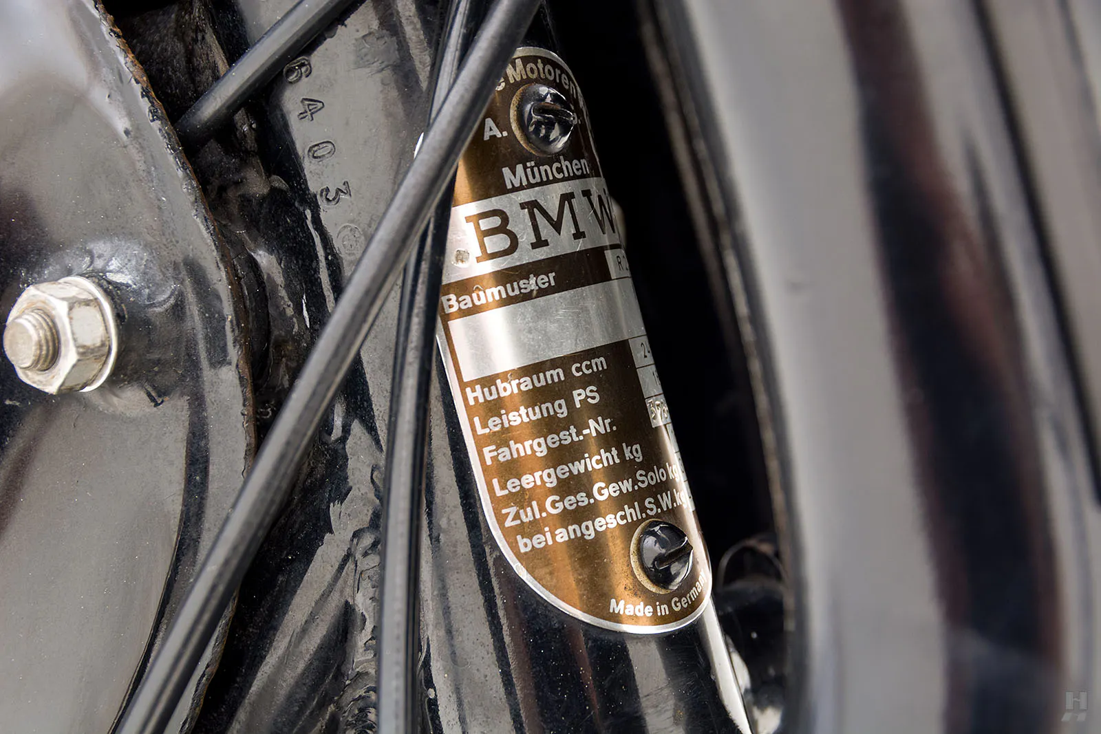 1965 BMW R27 Motorcycle Courtesy of Hyman Ltd.