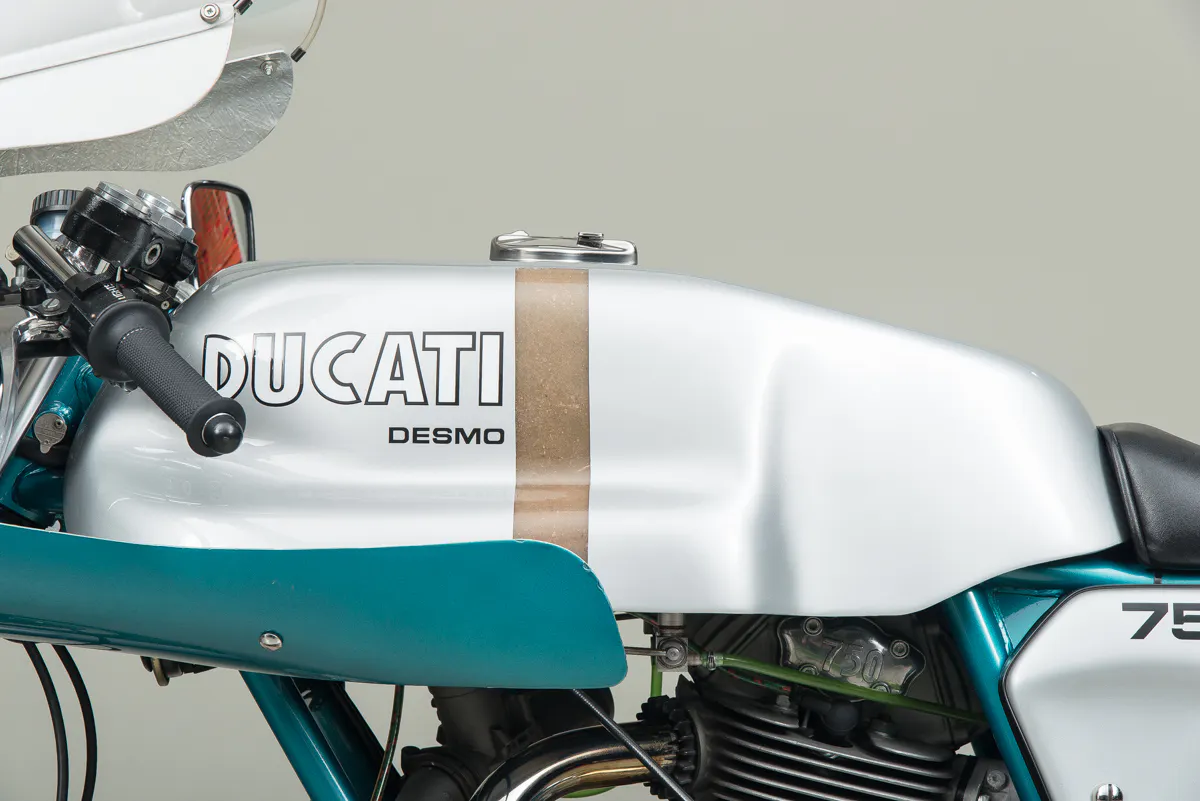 1974 Ducati 750 SS Round Case Sport Courtesy of Canepa