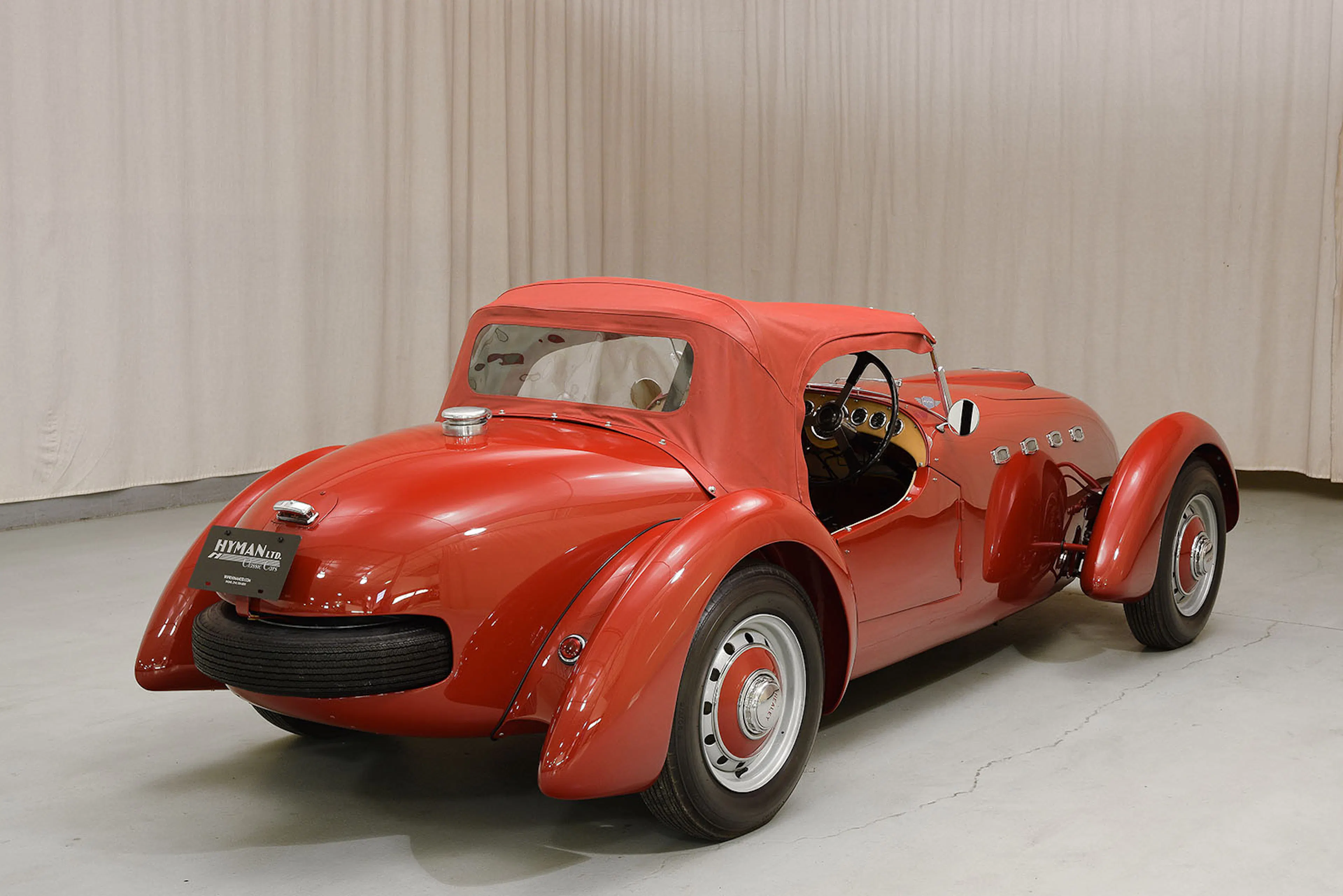 1950 Healey Silverstone 2dr Roadster Courtesy of Hyman Ltd.