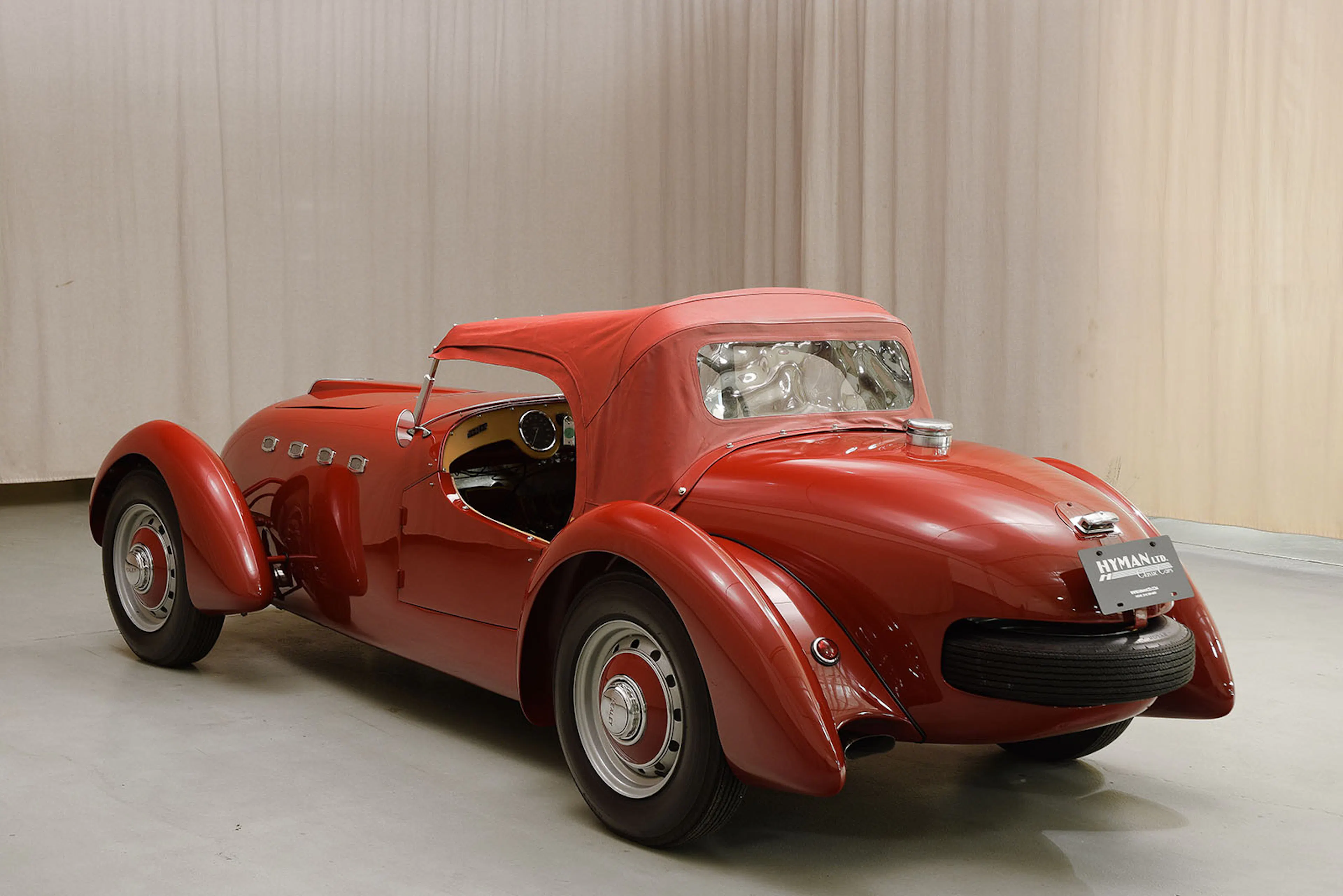 1950 Healey Silverstone 2dr Roadster Courtesy of Hyman Ltd.