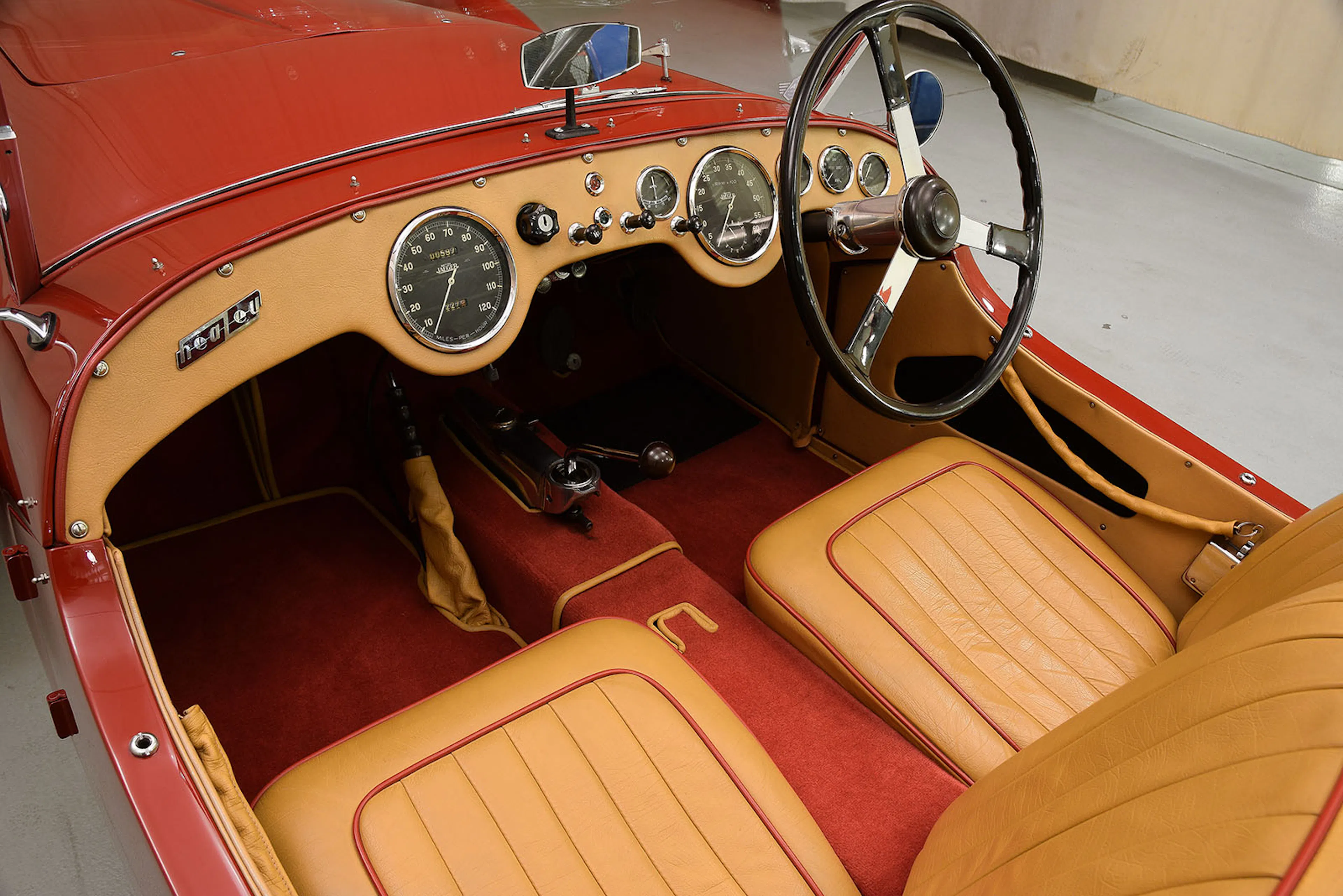 1950 Healey Silverstone 2dr Roadster Courtesy of Hyman Ltd.
