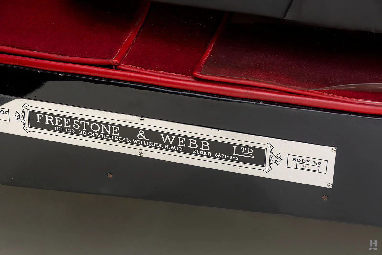 1954 Bentley R-Type Freestone & Webb 4dr Sedan Courtesy of Hyman Ltd.