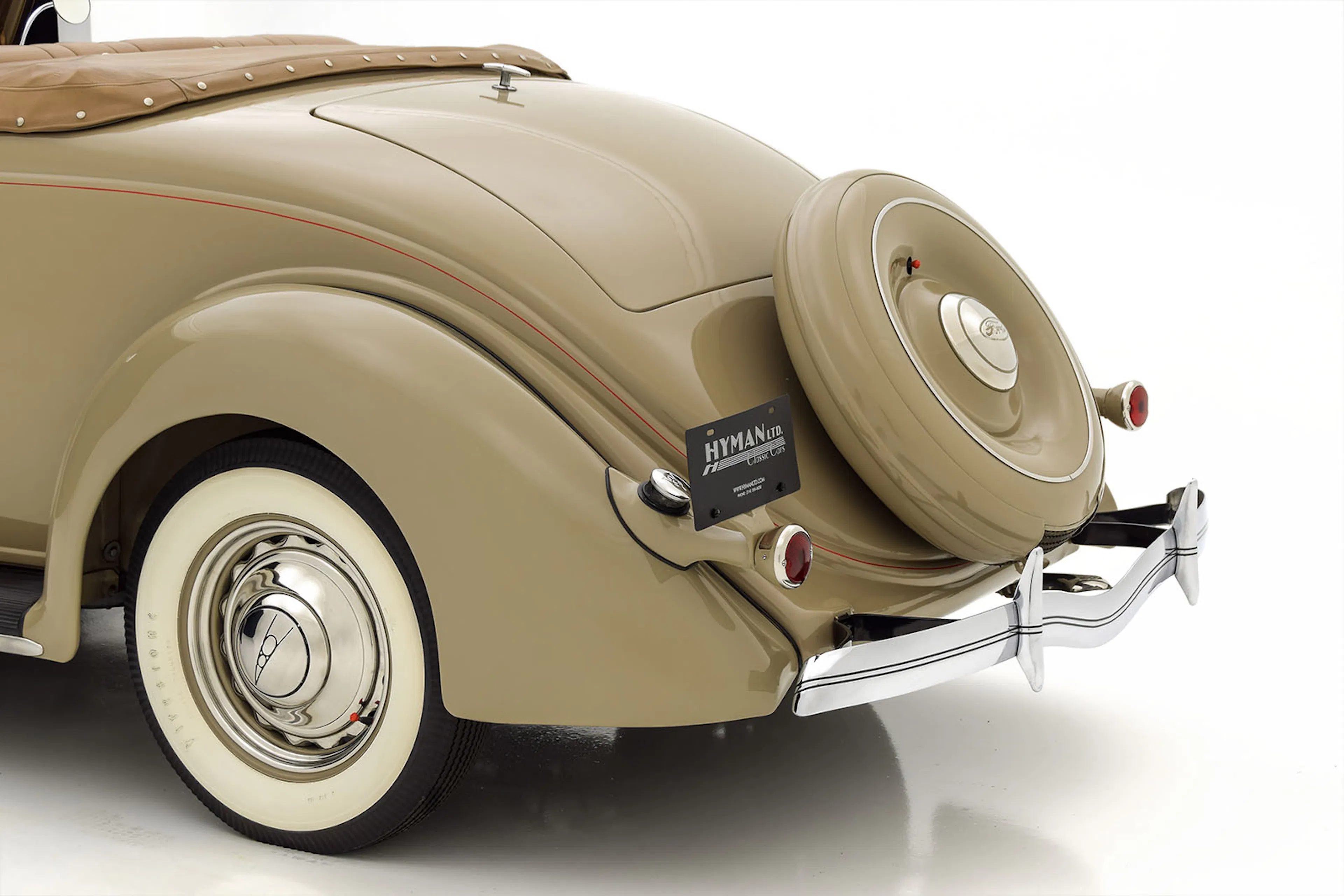 1936 Ford Model 68 Deluxe 2dr Roadster Courtesy of Hyman Ltd.