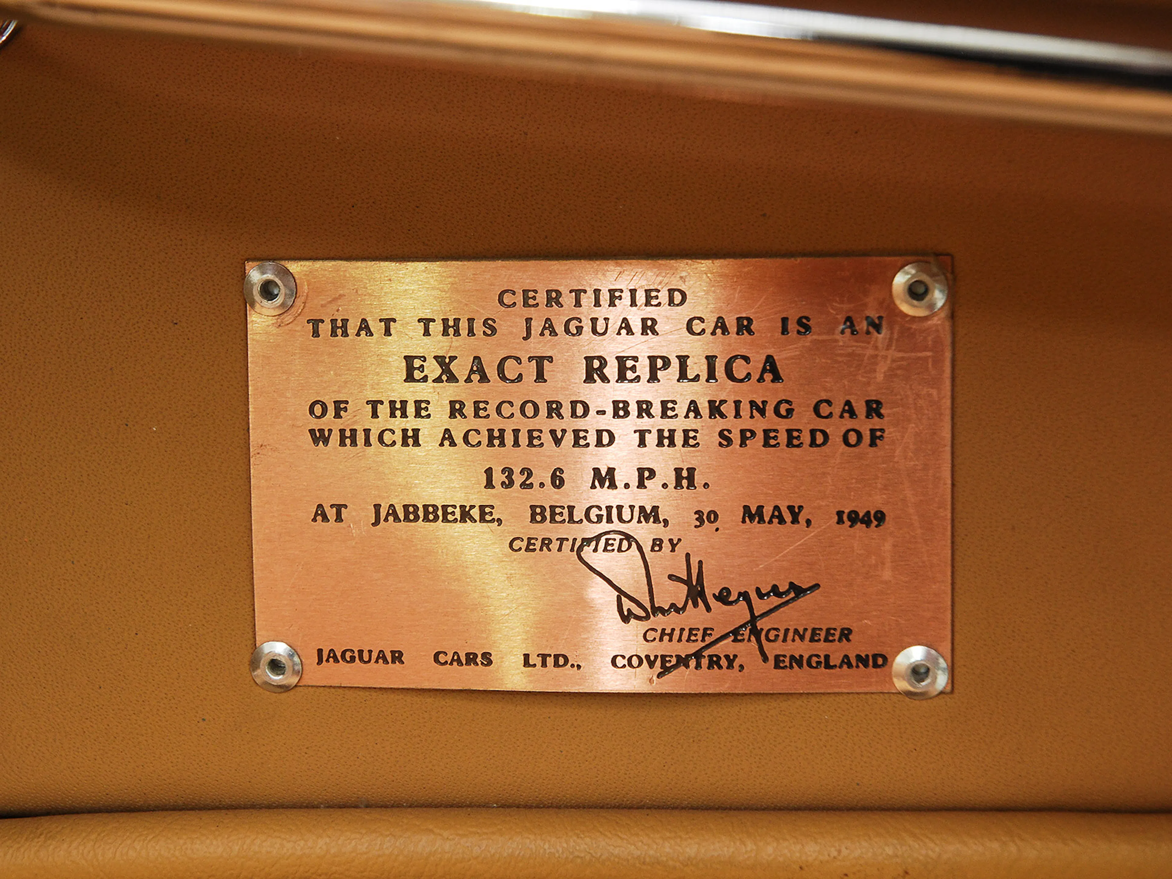 1952 Jaguar XK 120 2dr Roadster Courtesy of Hyman Ltd.