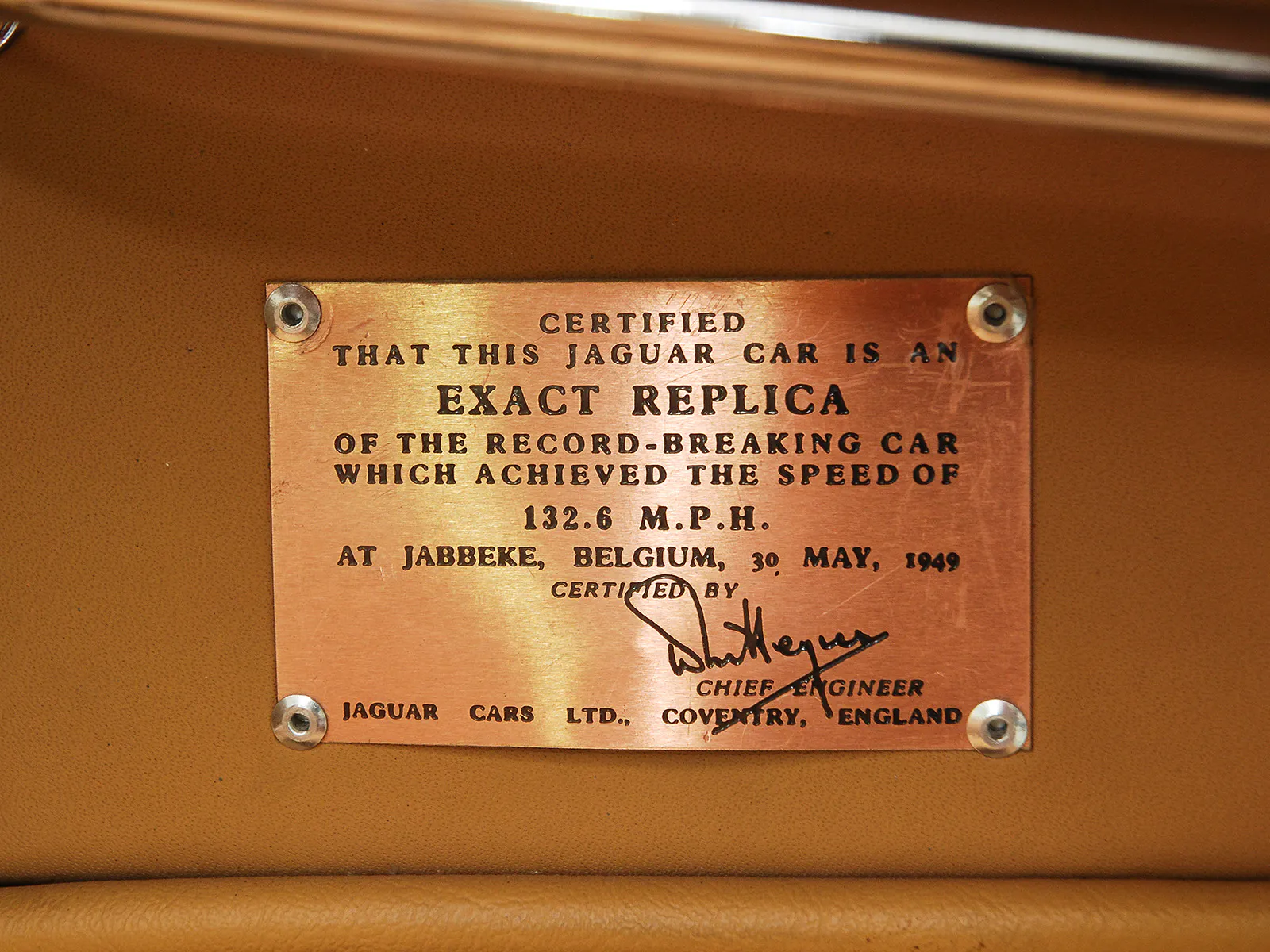 1952 Jaguar XK 120 2dr Roadster Courtesy of Hyman Ltd.