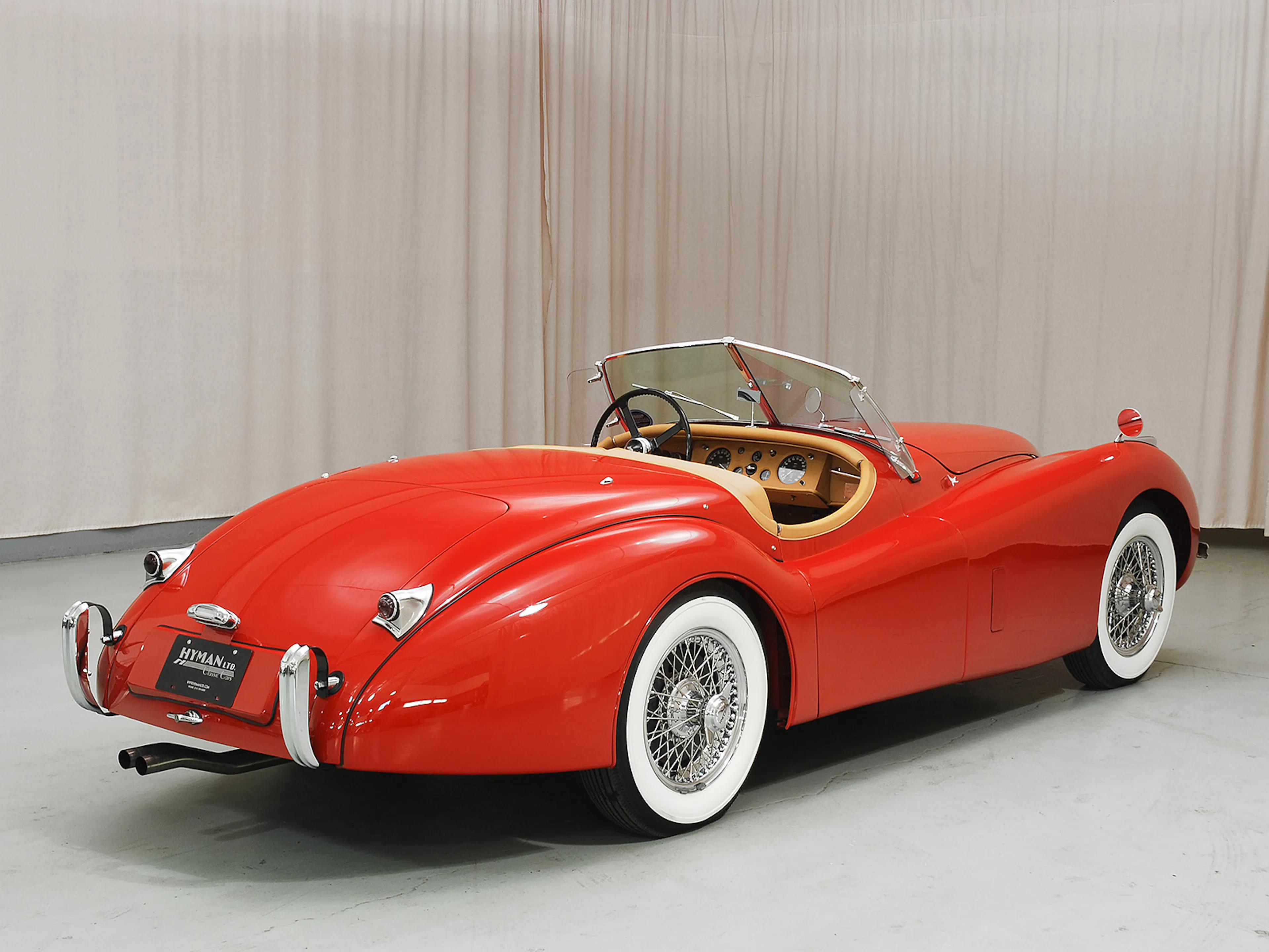 1952 Jaguar XK 120 2dr Roadster Courtesy of Hyman Ltd.