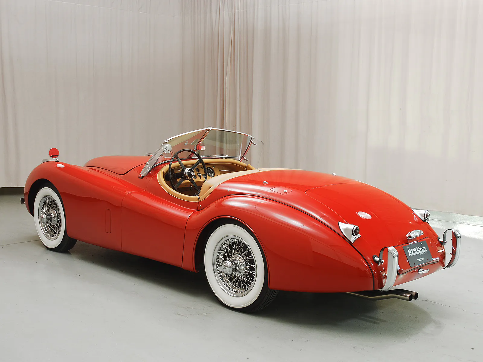 1952 Jaguar XK 120 2dr Roadster Courtesy of Hyman Ltd.