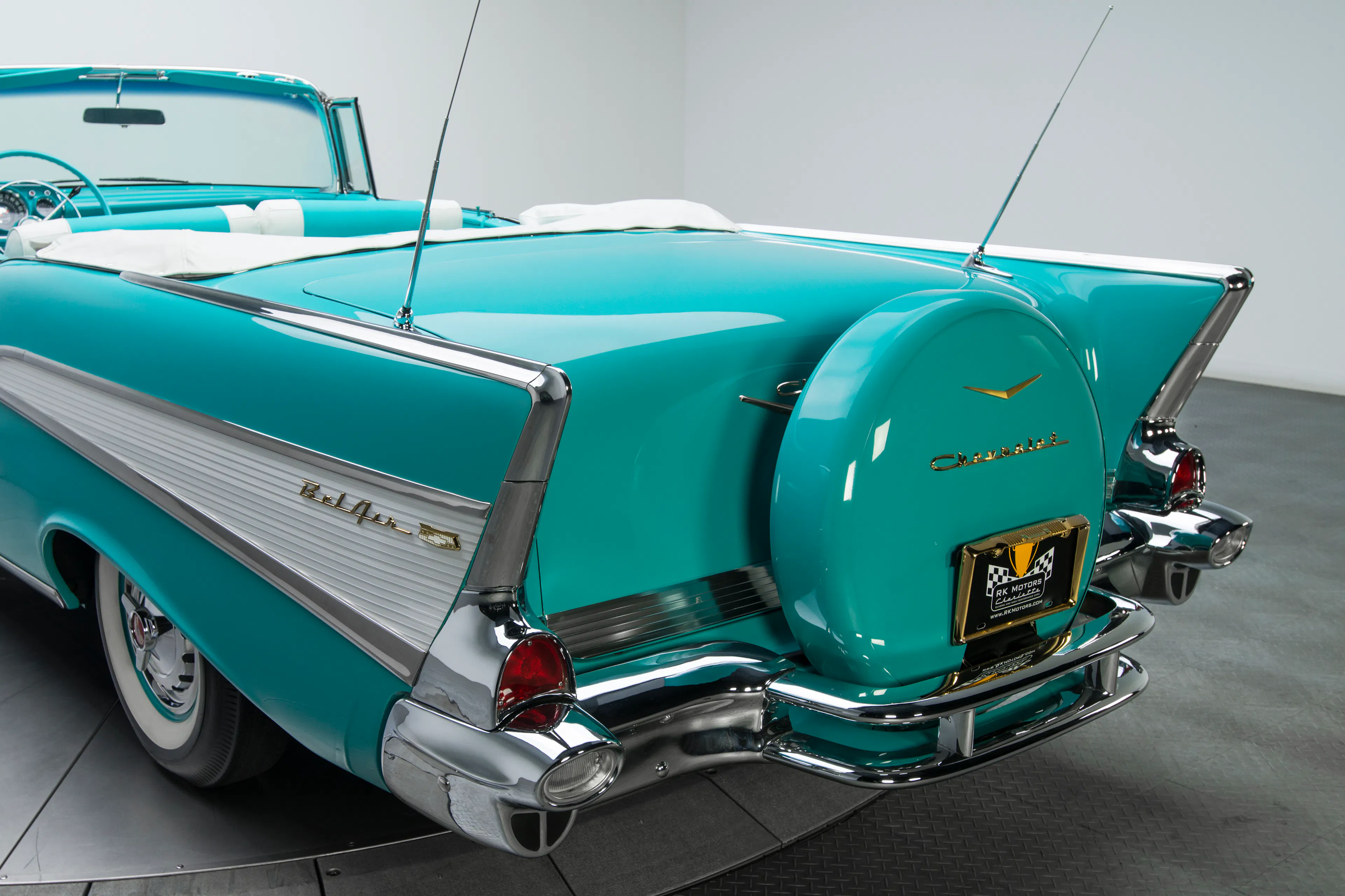 1957 Chevrolet Bel Air 2dr Convertible Courtesy of RK Motors