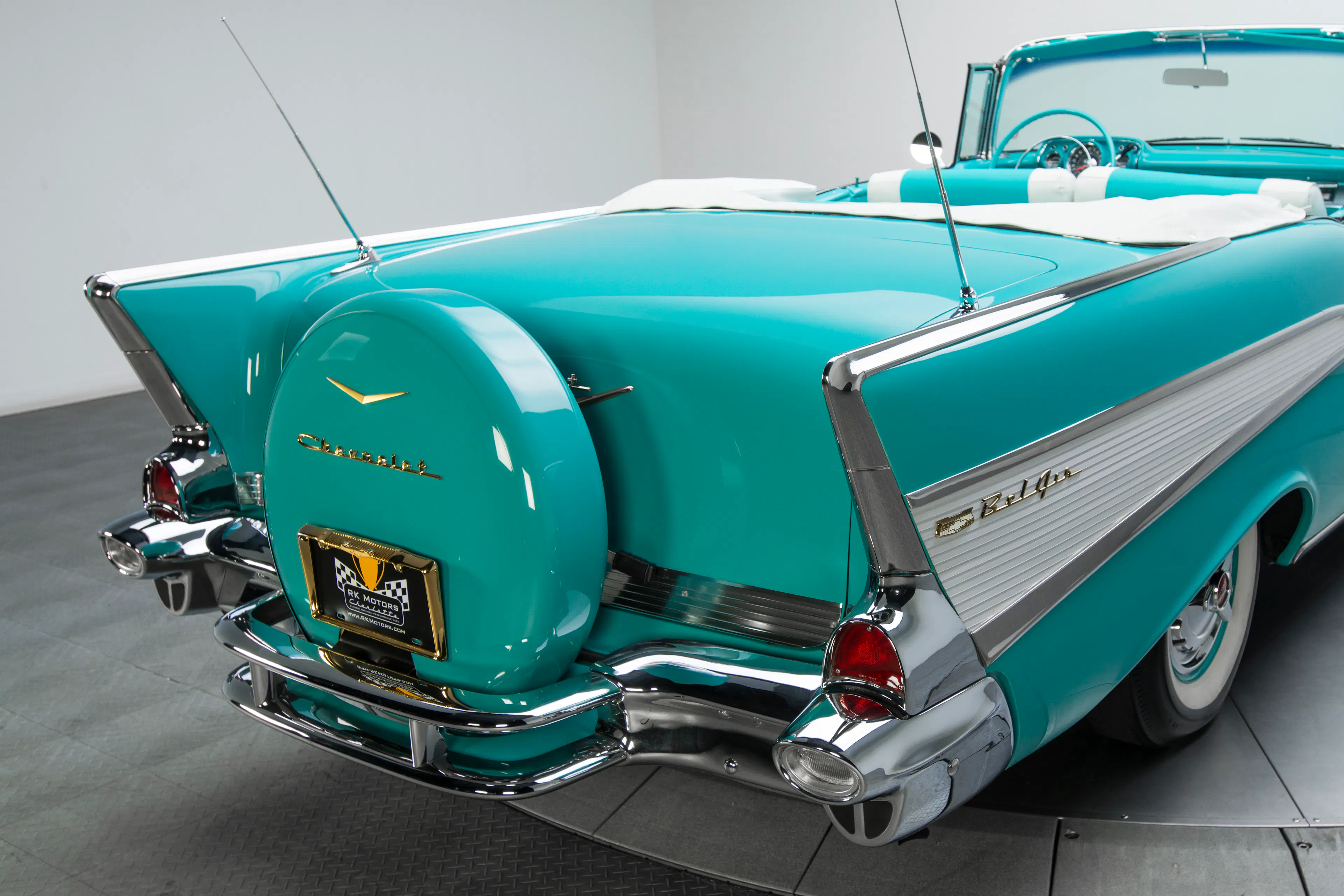 1957 Chevrolet Bel Air 2dr Convertible Courtesy of RK Motors