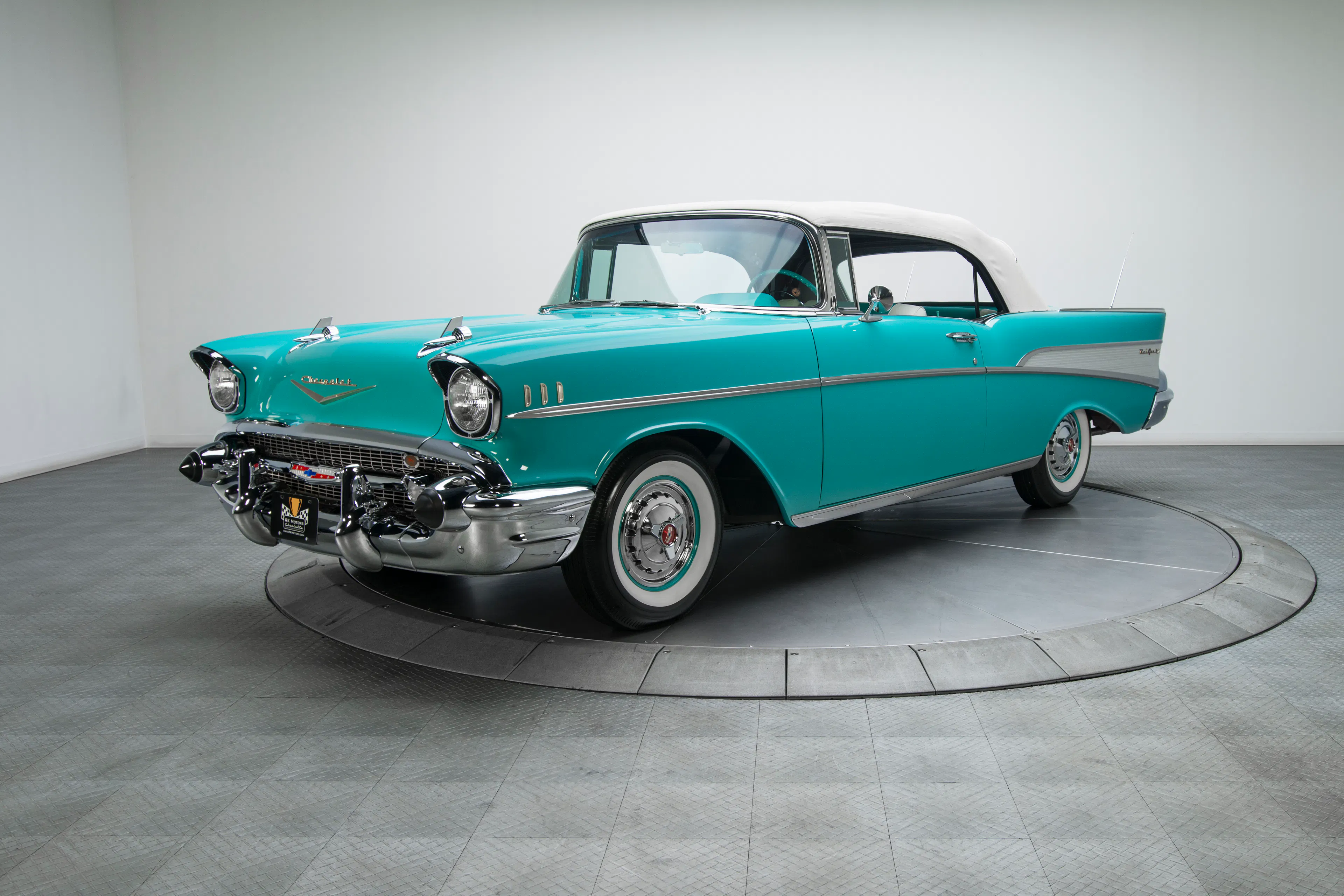 1957 Chevrolet Bel Air 2dr Convertible Courtesy of RK Motors