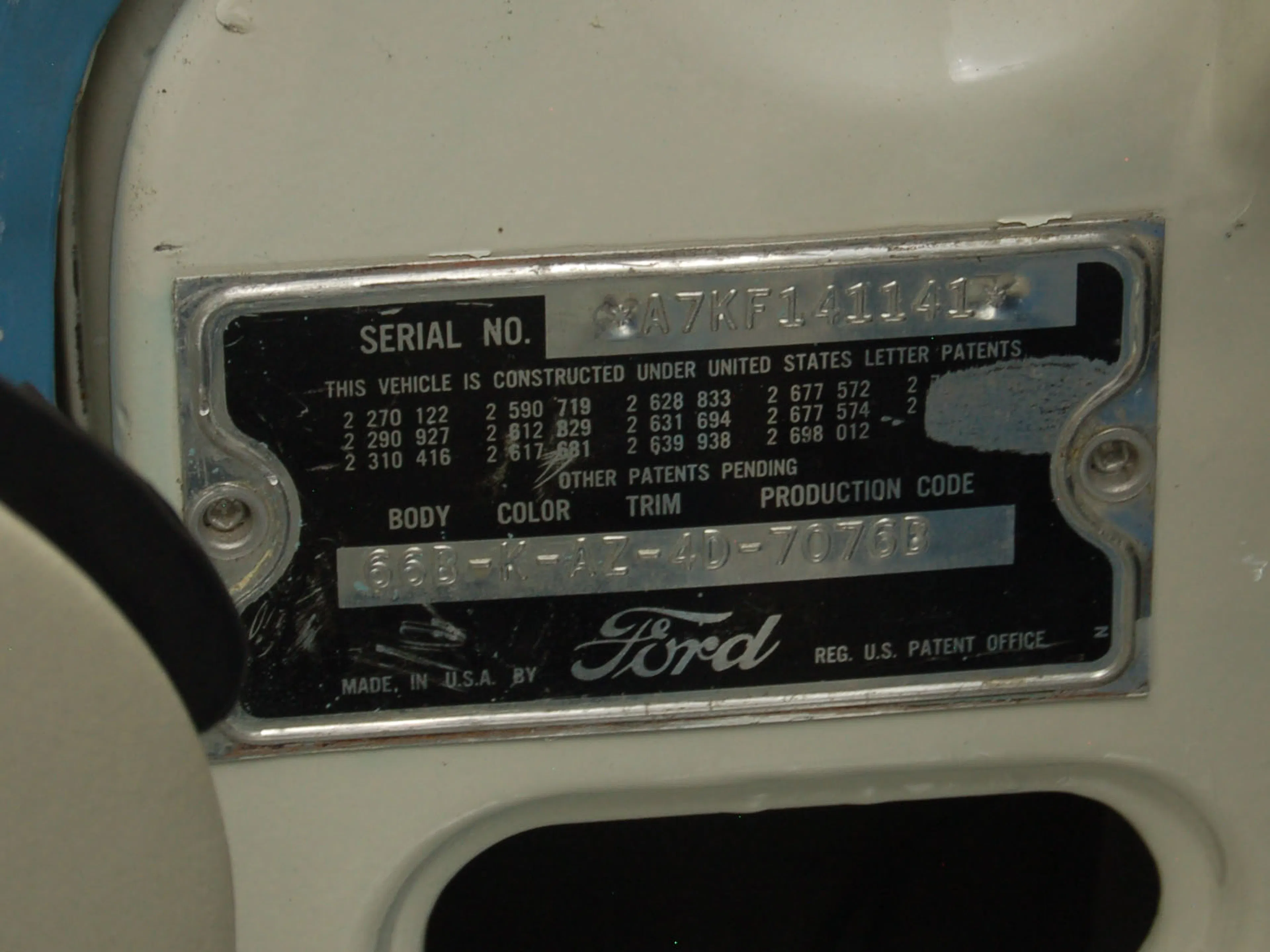 1957 Ford Ranchero 2dr Pickup Courtesy of Hyman Ltd.