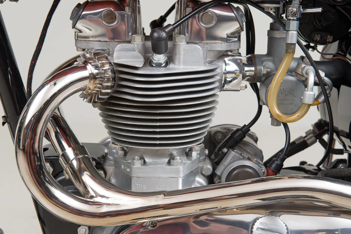 1957 Triumph TR6 Trophy Courtesy of Canepa