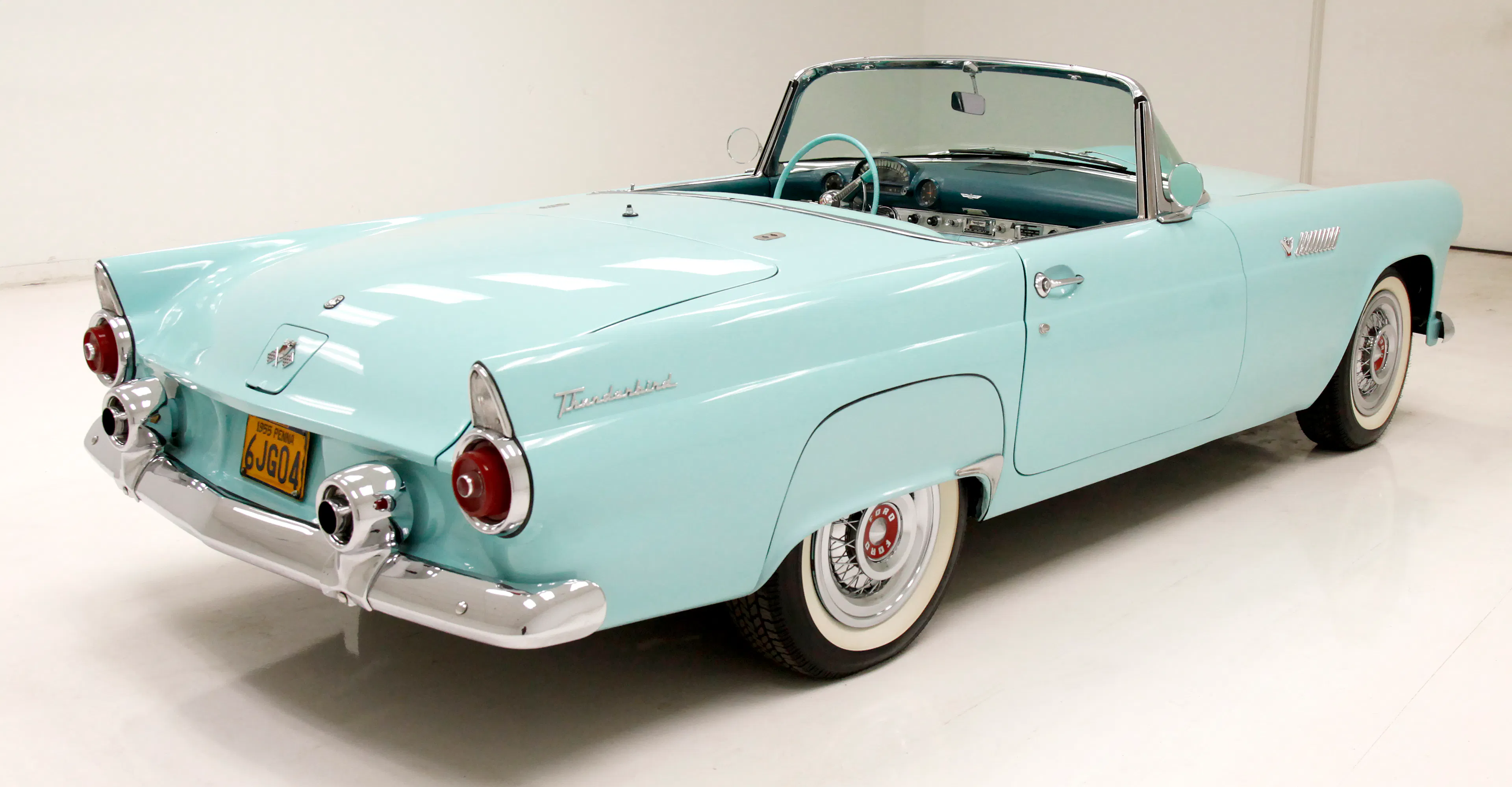 1955 Ford Thunderbird 2dr Convertible Courtesy of Classic Auto Mall