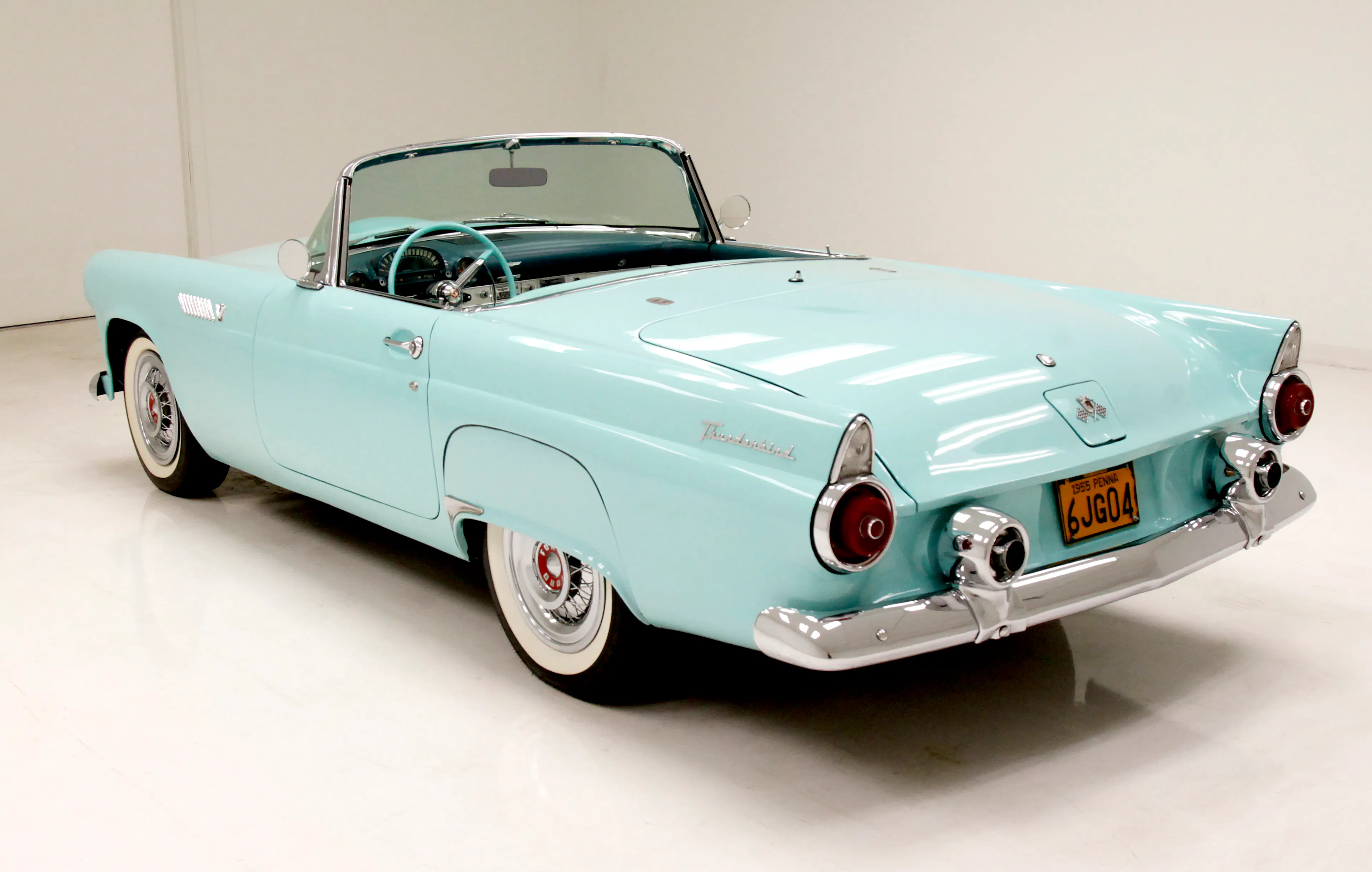 1955 Ford Thunderbird 2dr Convertible Courtesy of Classic Auto Mall
