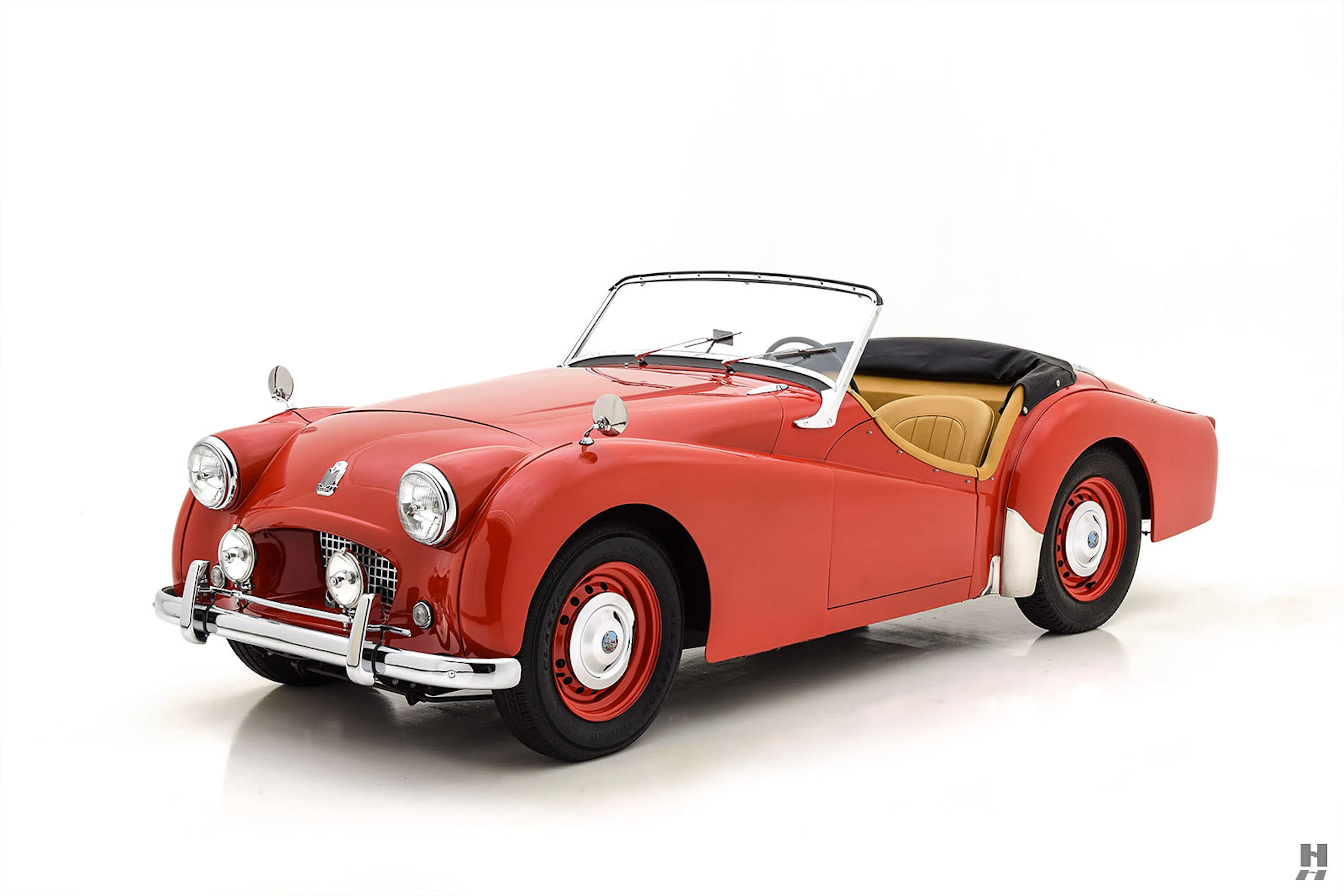 1955 Triumph TR2 roadster, courtesy Hyman Ltd.