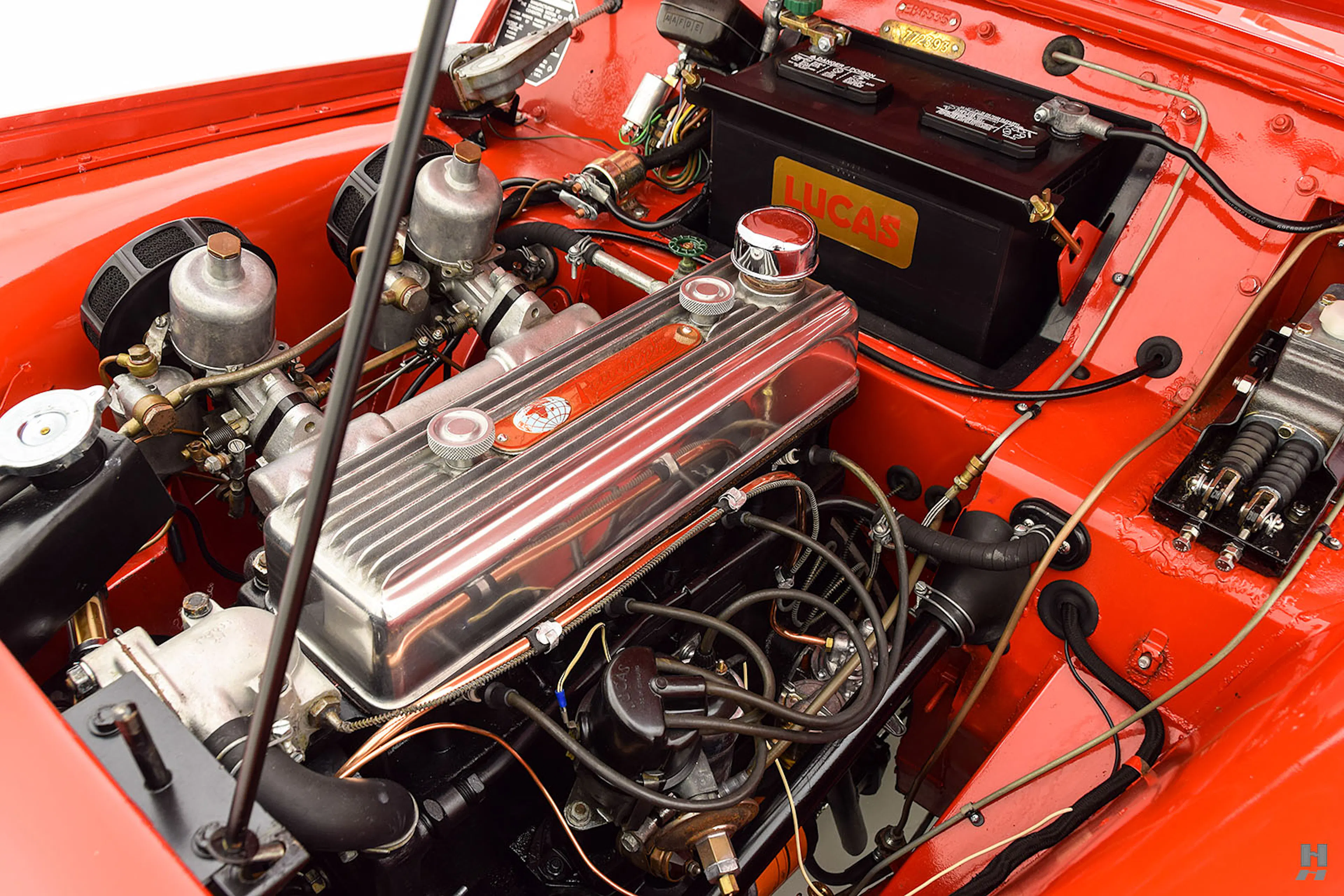 1955 Triumph TR2 roadster, courtesy Hyman Ltd.