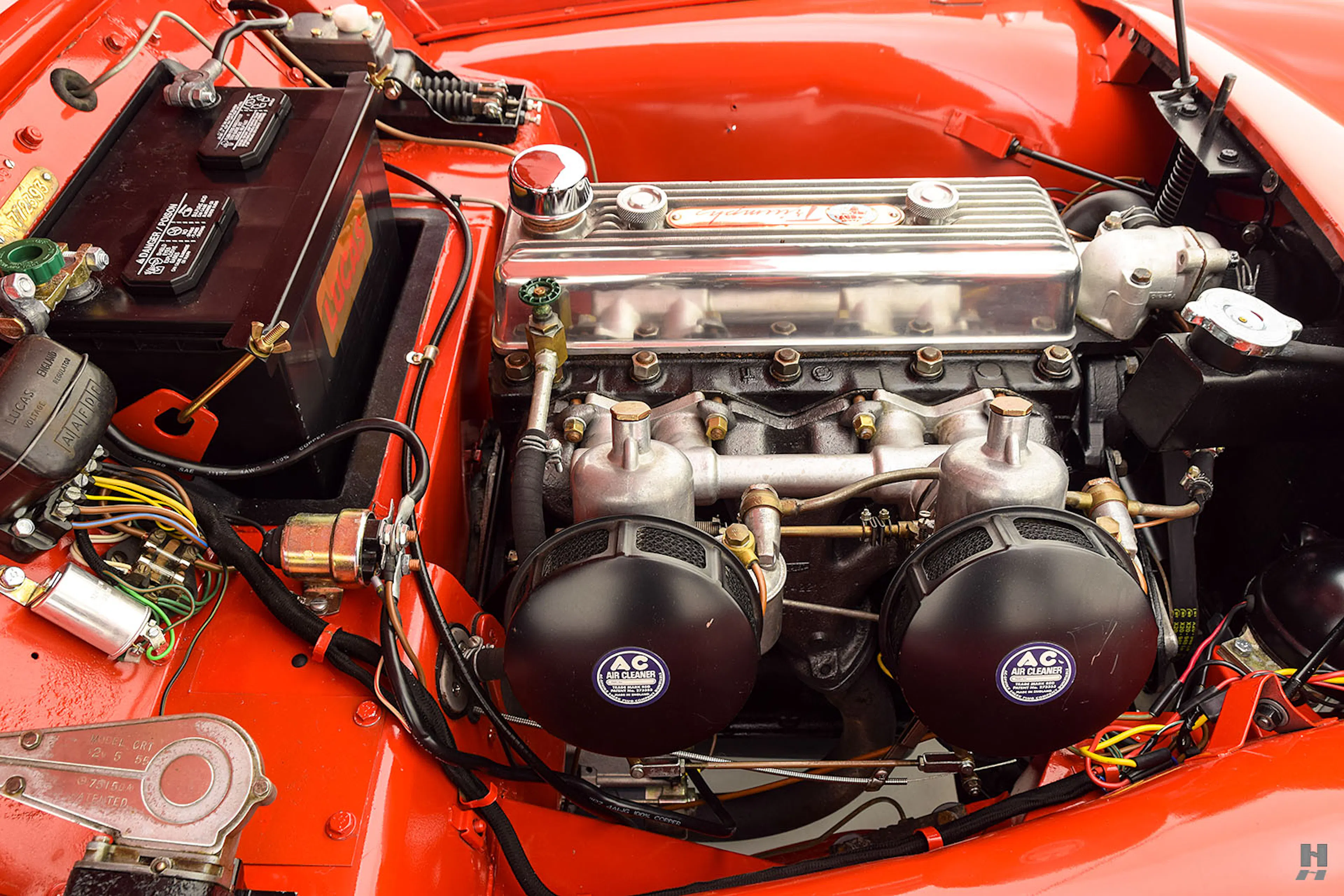 1955 Triumph TR2 roadster, courtesy Hyman Ltd.