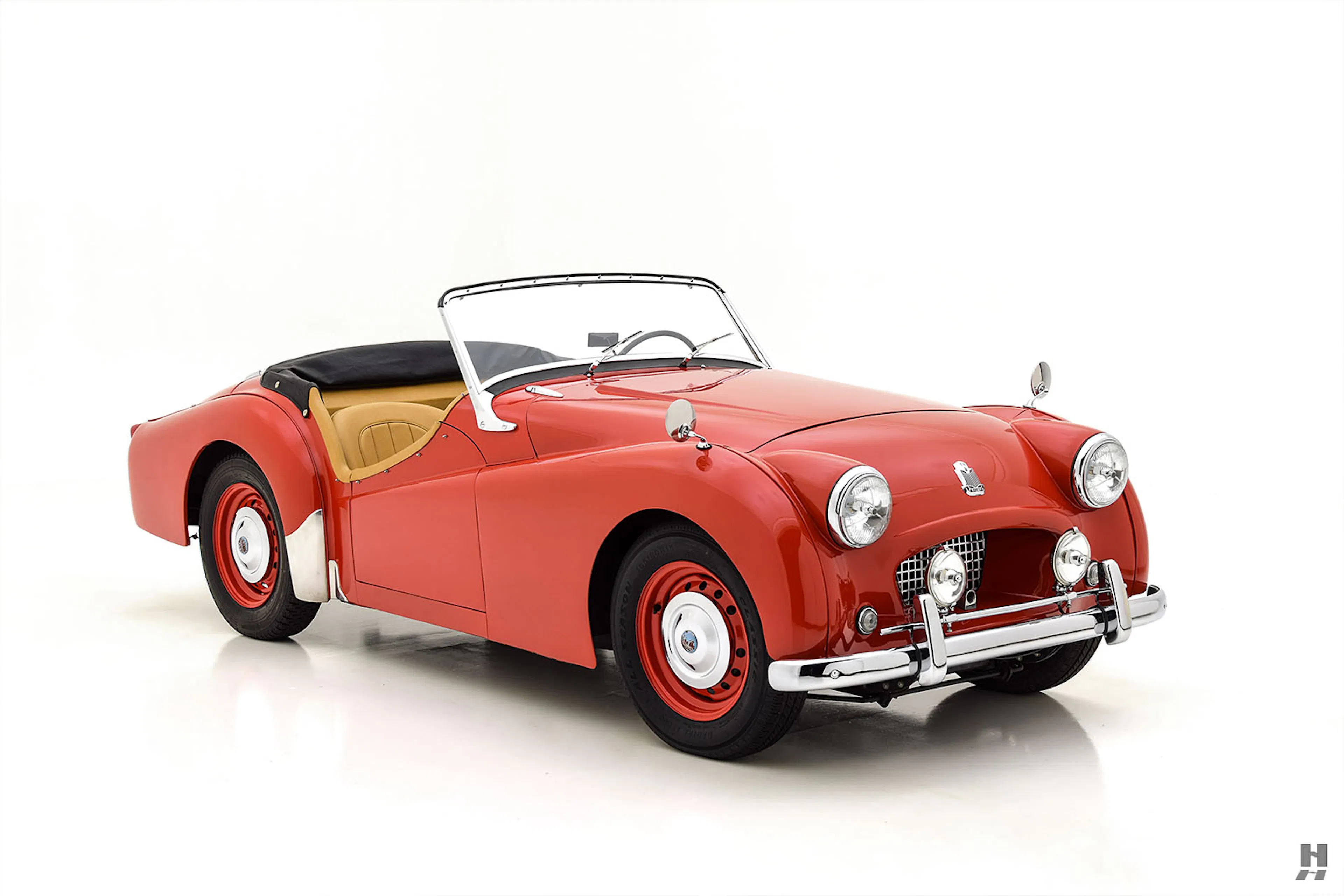 1955 Triumph TR2 roadster, courtesy Hyman Ltd.
