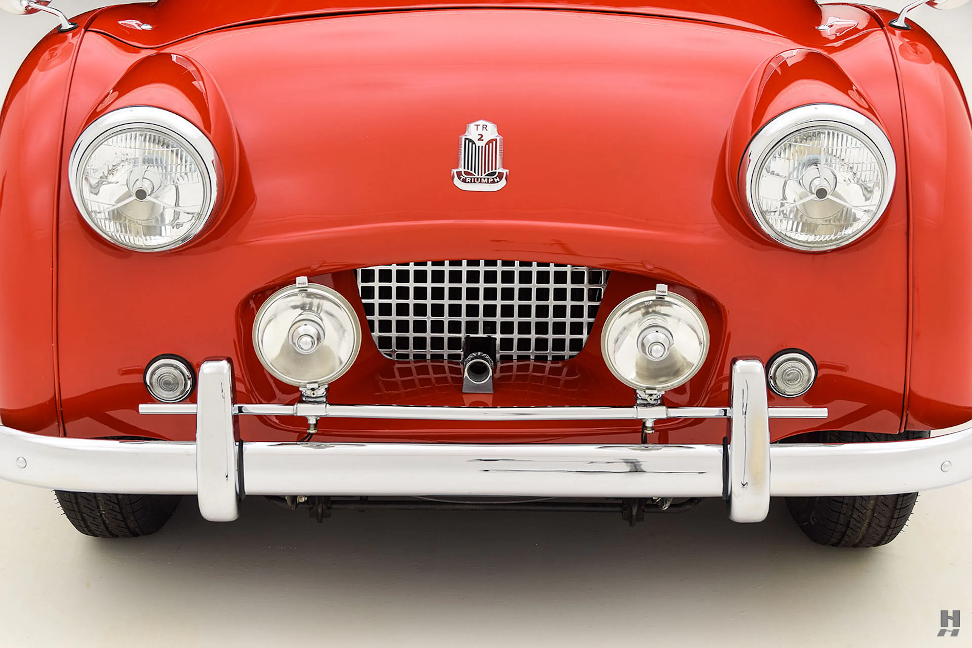 1955 Triumph TR2 roadster, courtesy Hyman Ltd.